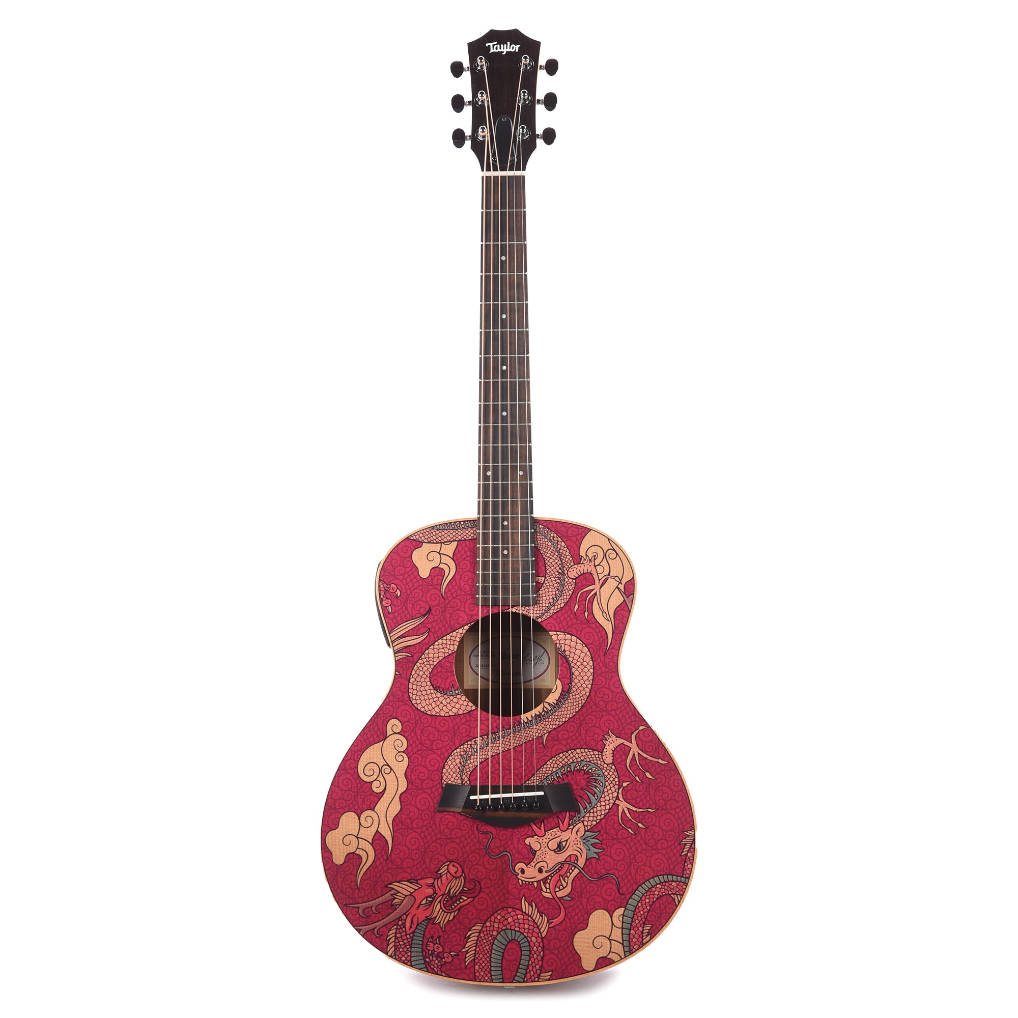 Taylor GS Mini-e Special Edition Dragon Acoustic Guitars / Mini/Travel