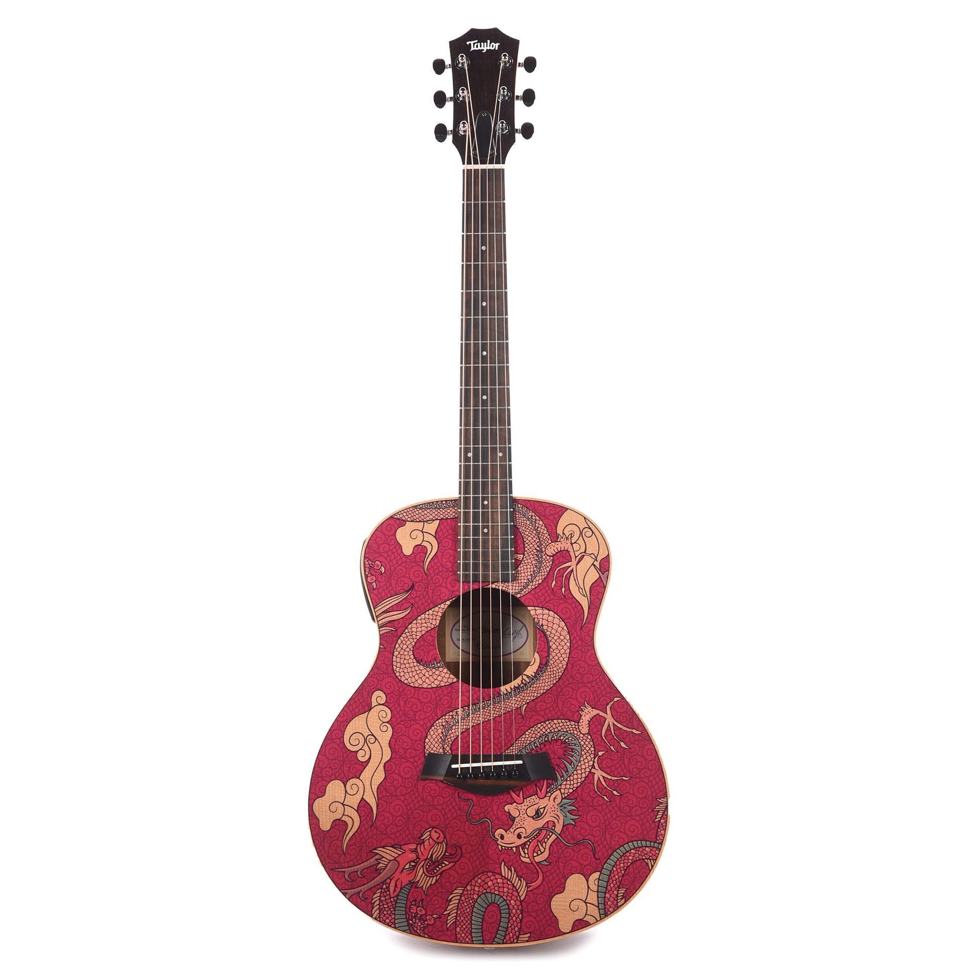 Taylor GS Mini-e Special Edition Dragon Acoustic Guitars / Mini/Travel