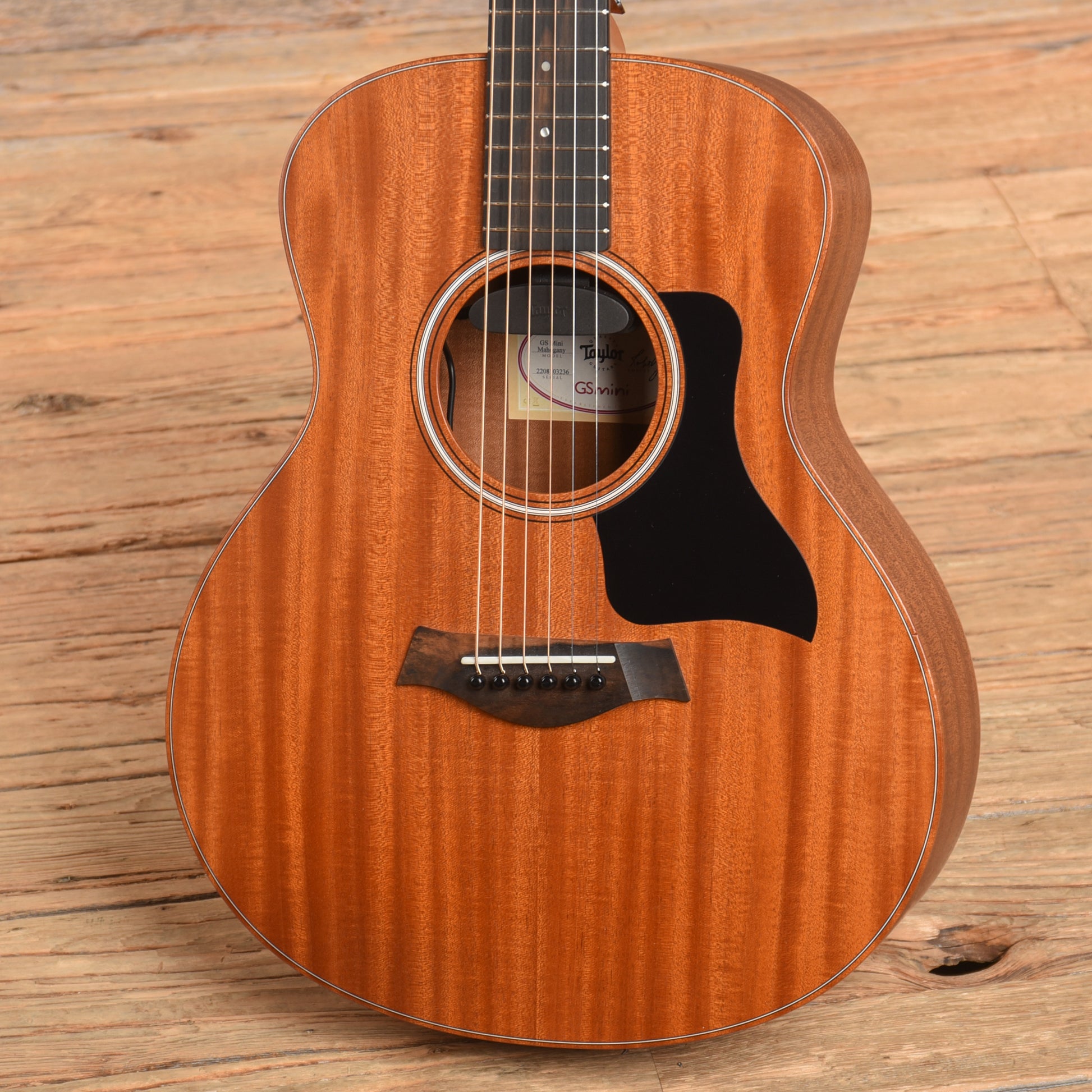 Taylor GS Mini Mahogany w/ ES-GO Natural 2023 Acoustic Guitars / Mini/Travel