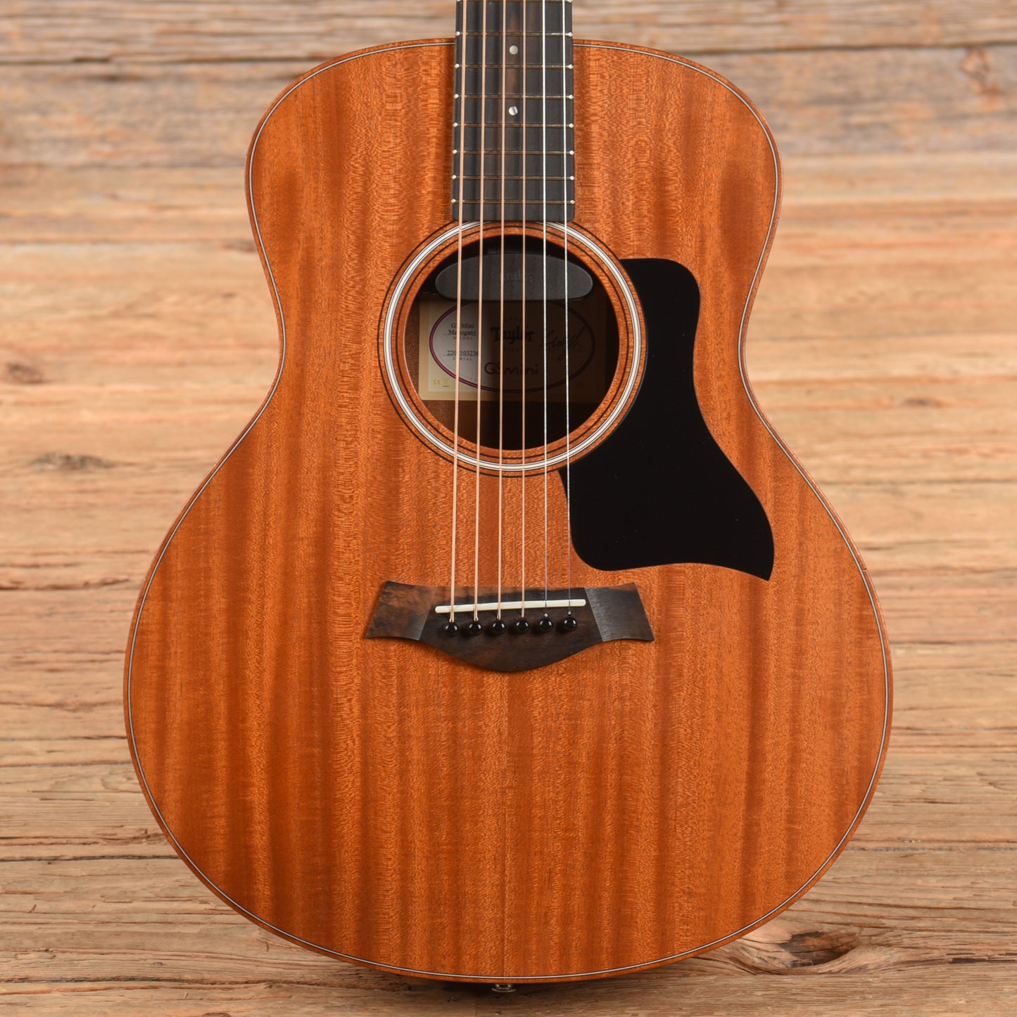 Taylor GS Mini Mahogany w/ ES-GO Natural 2023 Acoustic Guitars / Mini/Travel
