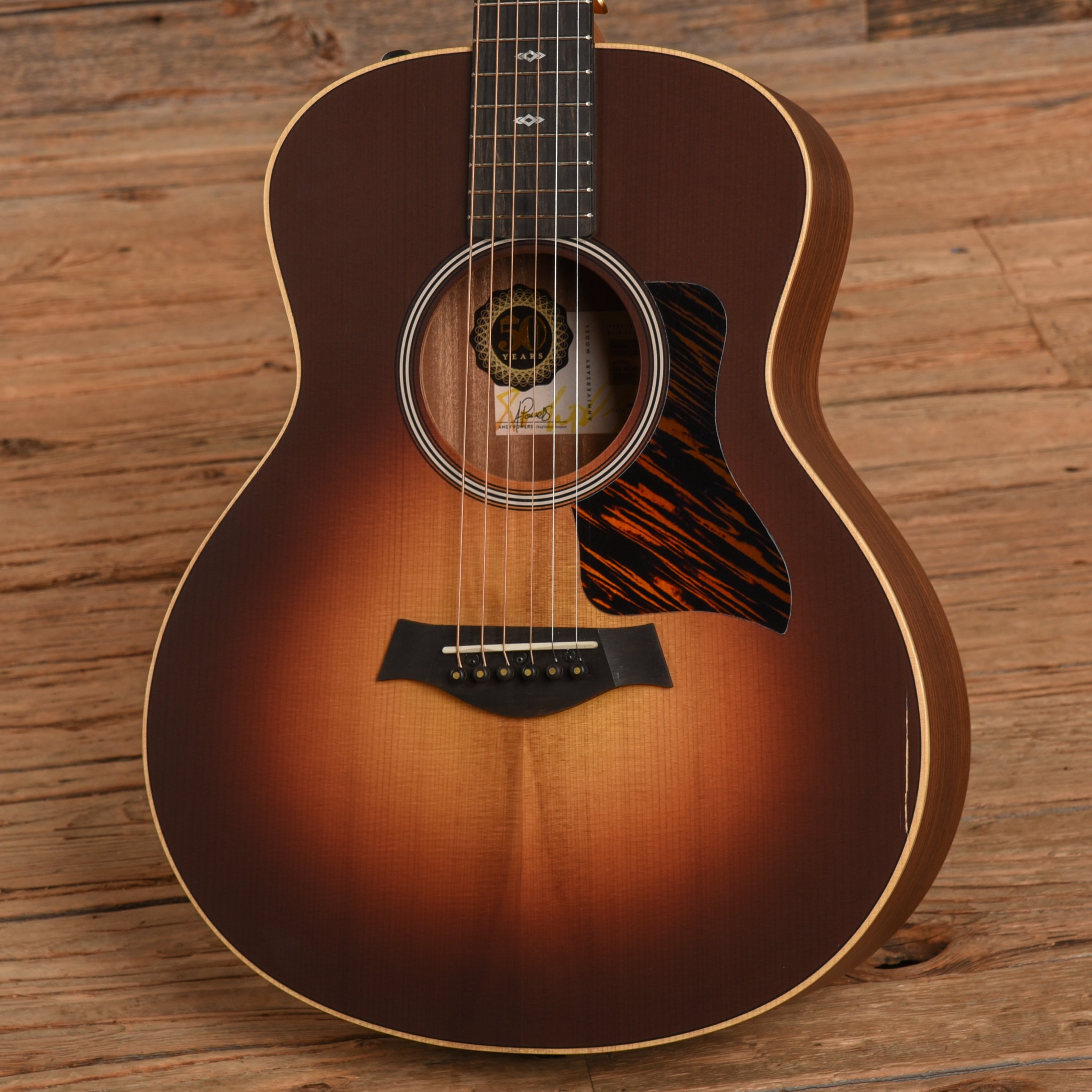 Taylor Limited 50th Anniversary GS Mini-e Spruce/Rosewood Vintage Sunburst Top Acoustic Guitars / Mini/Travel