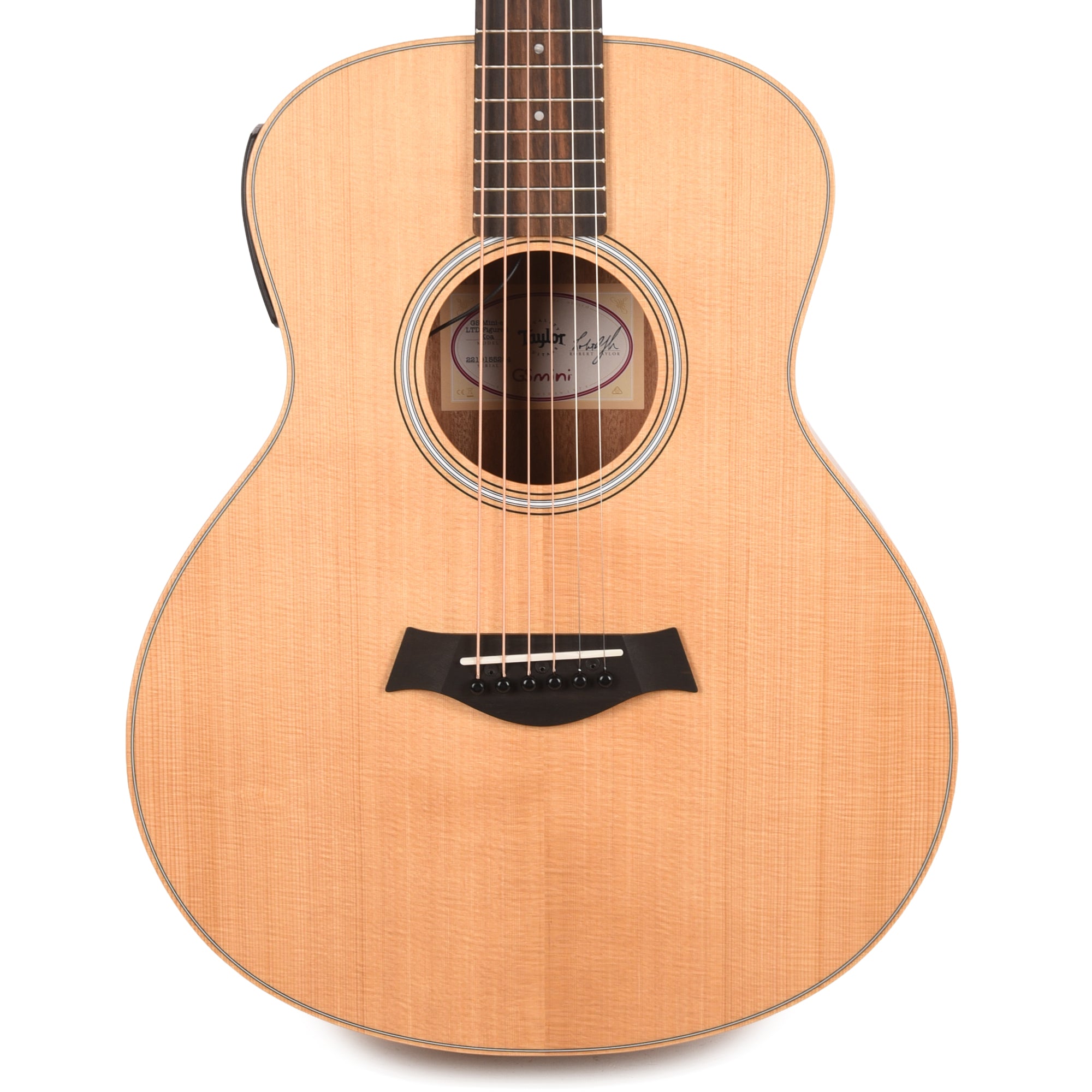 Taylor LTD GS Mini-e Torrefied Spruce/AA Figured Koa ES-B Acoustic Guitars / Mini/Travel
