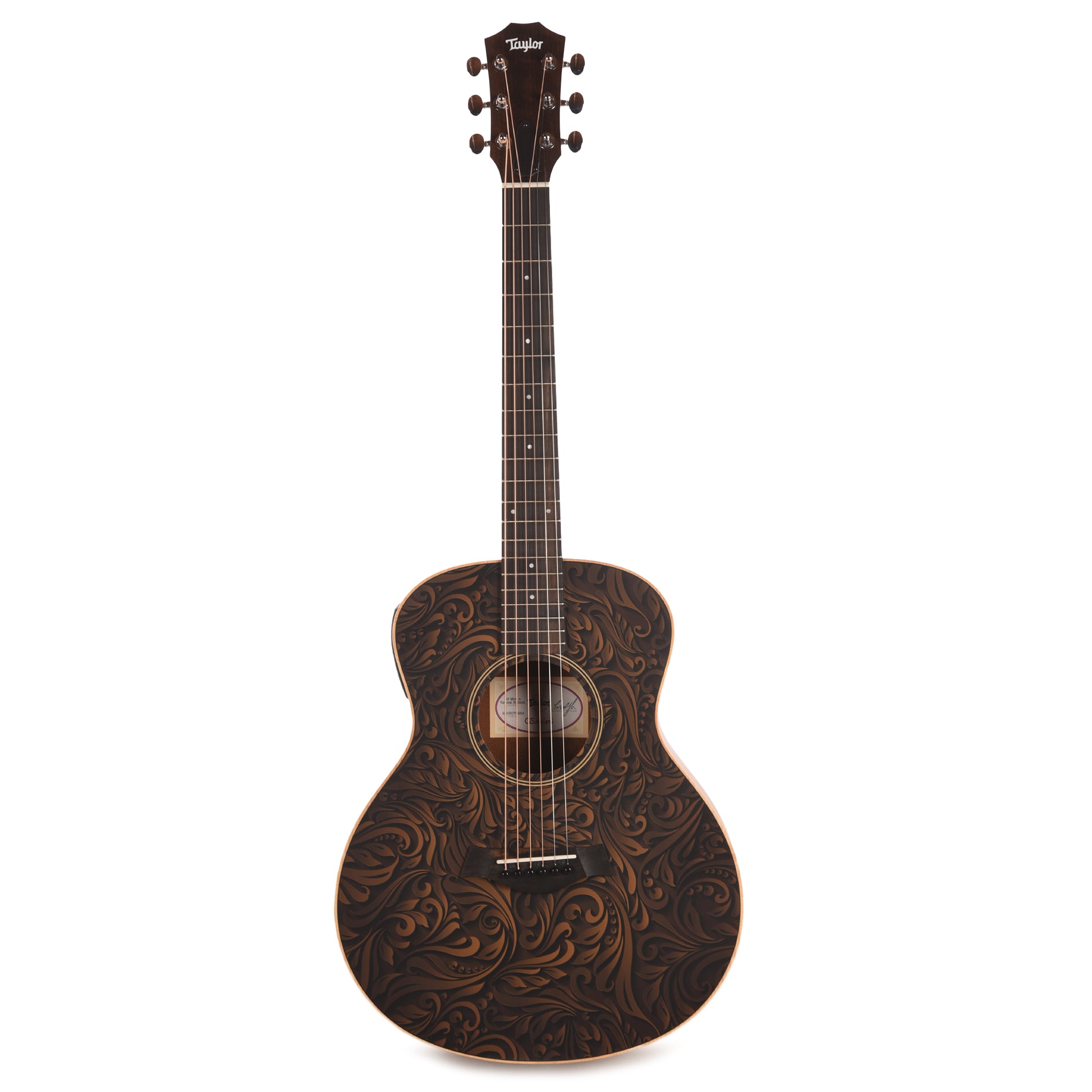 Taylor Special Edition GS Mini‐e Torrefied Sitka/Sapele Paisley Burst ES-B Acoustic Guitars / Mini/Travel