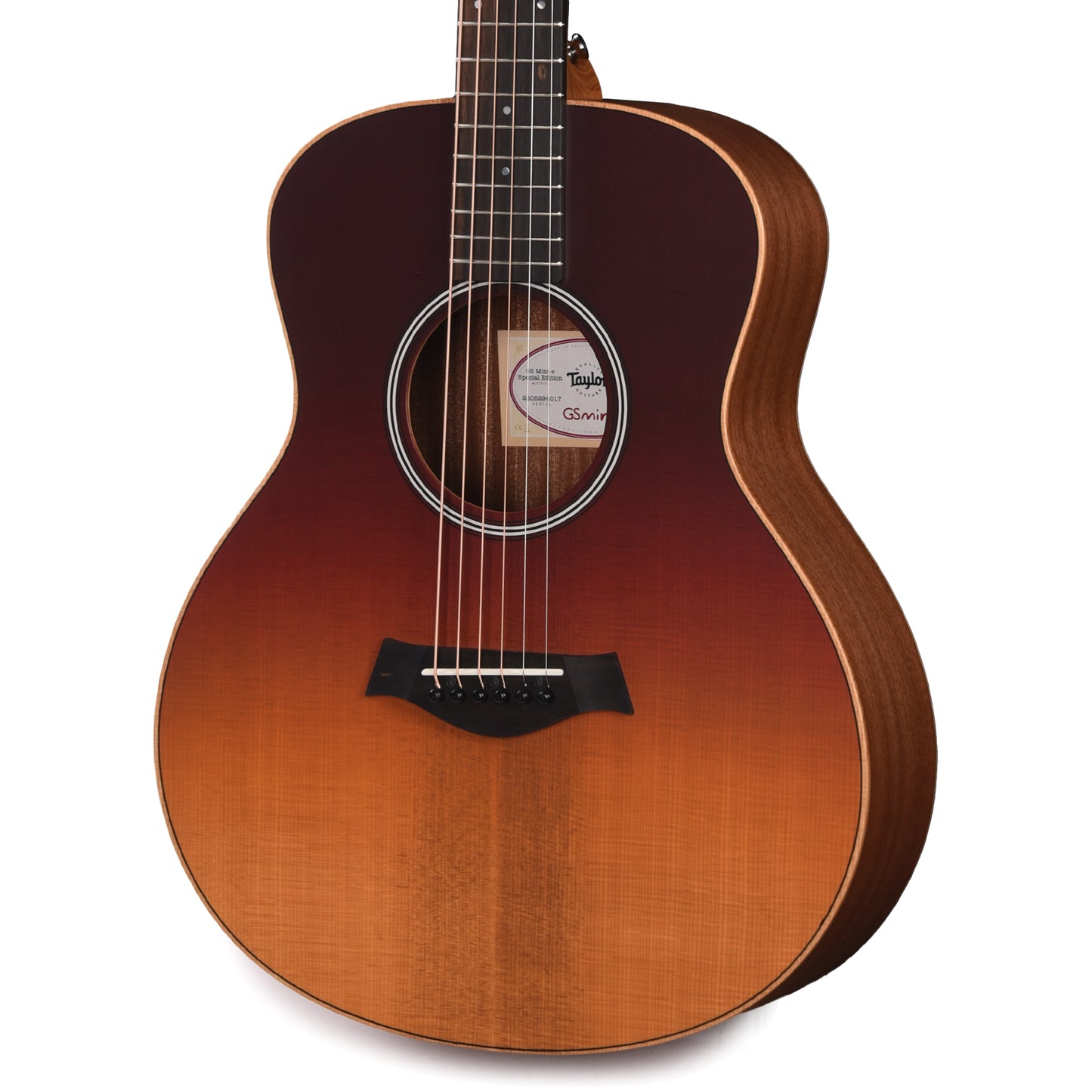 Taylor Special Edition GS Mini-e Torrefied Sitka/Sapele Sunset Fade Top ES-B Acoustic Guitars / Mini/Travel