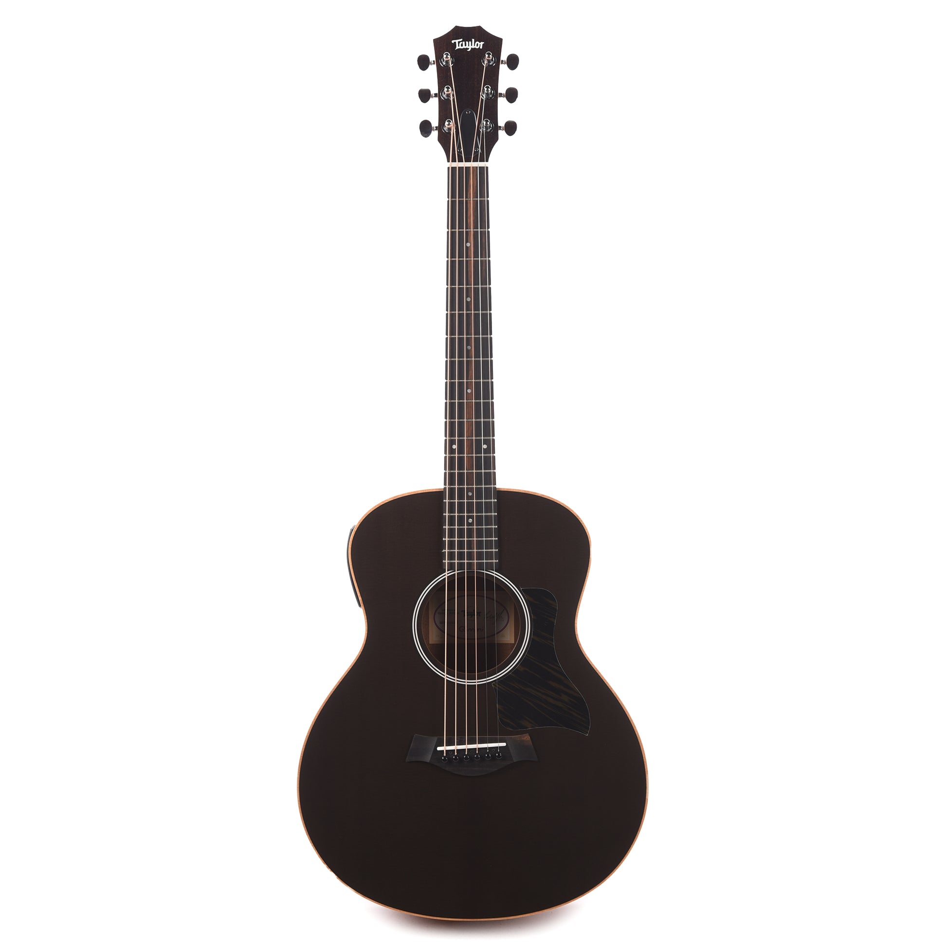 Taylor Special Edition GS Mini-e Torrefied Sitka/Sapele Trans Black Top ES-B Acoustic Guitars / Mini/Travel