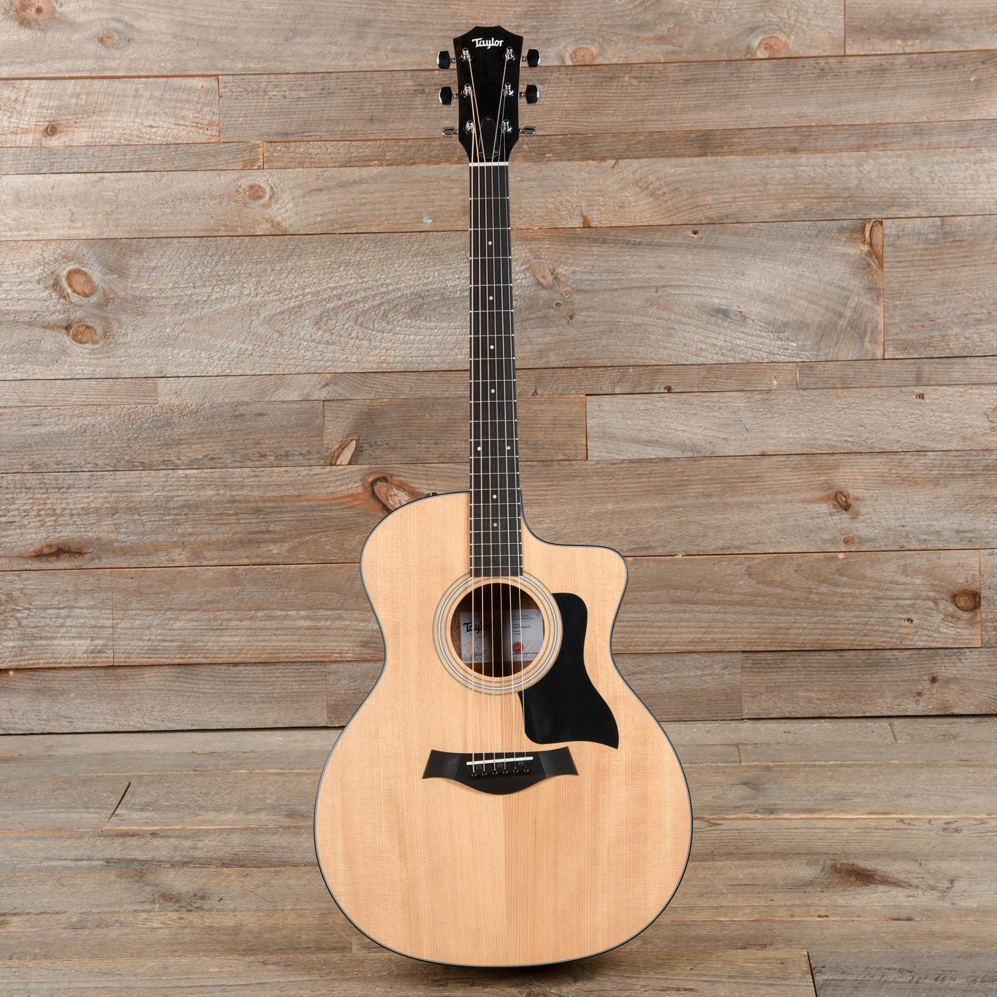 Taylor 114ce Grand Auditorium Spruce/Sapele Natural Acoustic Guitars / OM and Auditorium