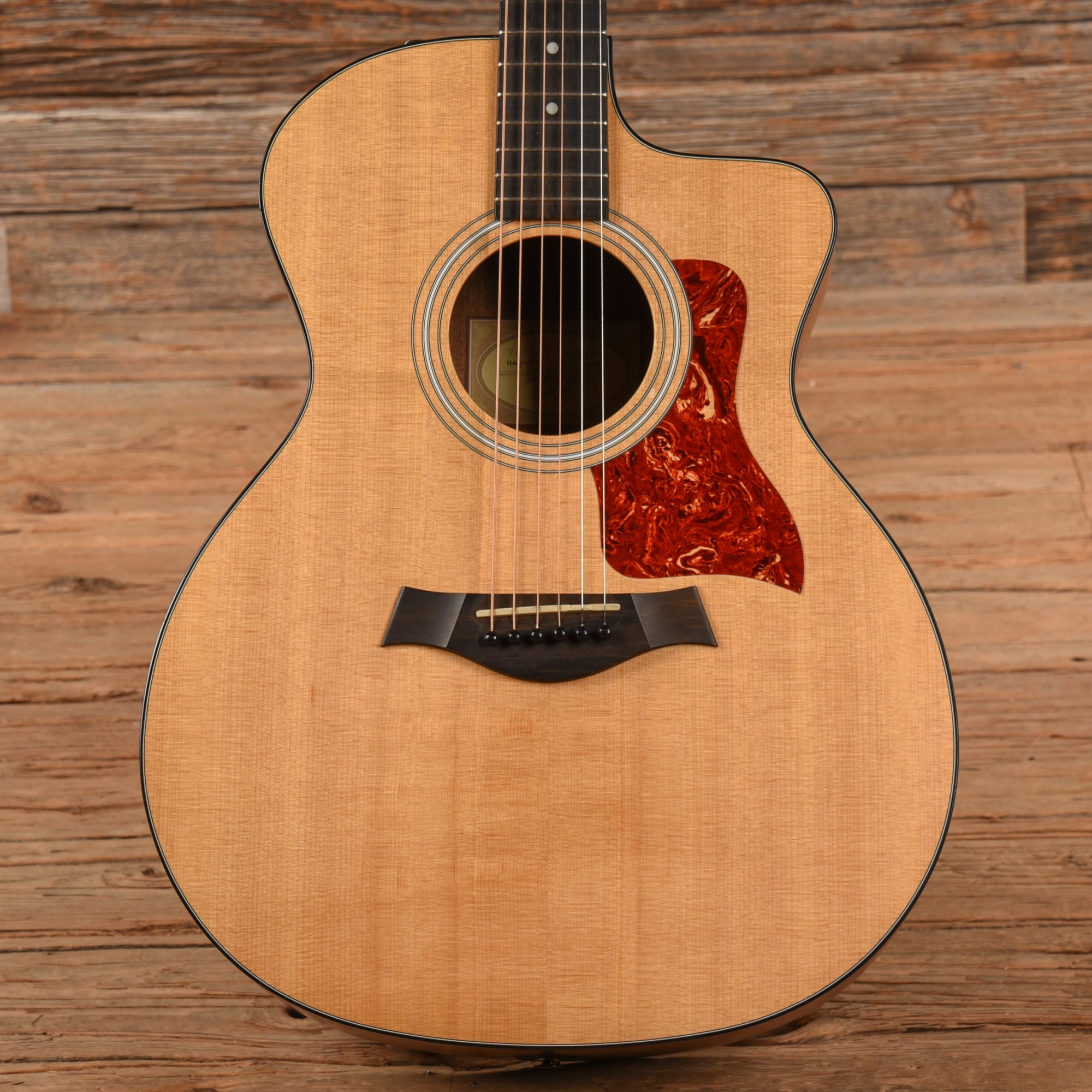 Taylor 114ce Natural 2011 Acoustic Guitars / OM and Auditorium