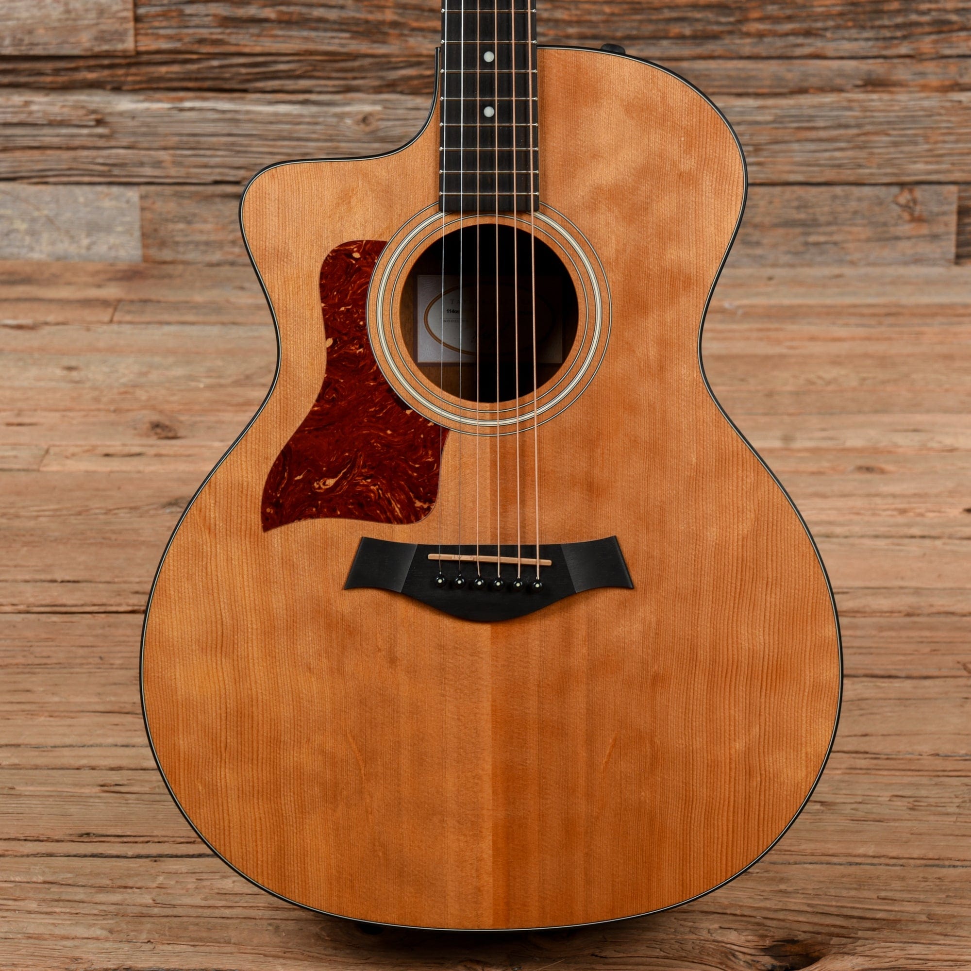 Taylor 114ce Natural 2013 LEFTY Acoustic Guitars / OM and Auditorium