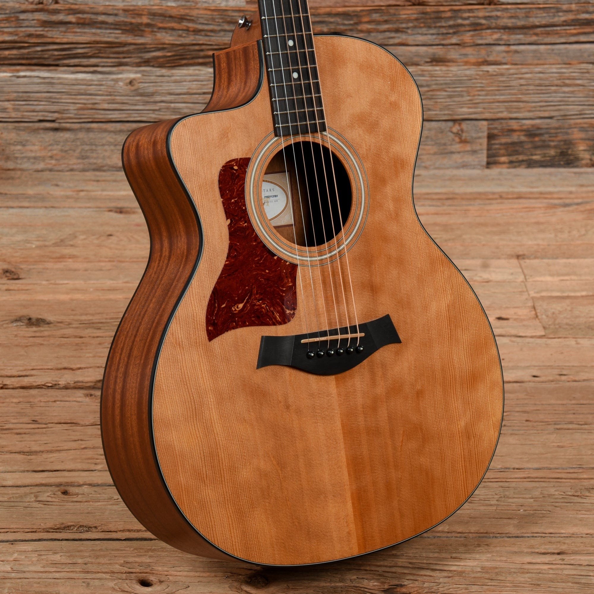 Taylor 114ce Natural 2013 LEFTY Acoustic Guitars / OM and Auditorium
