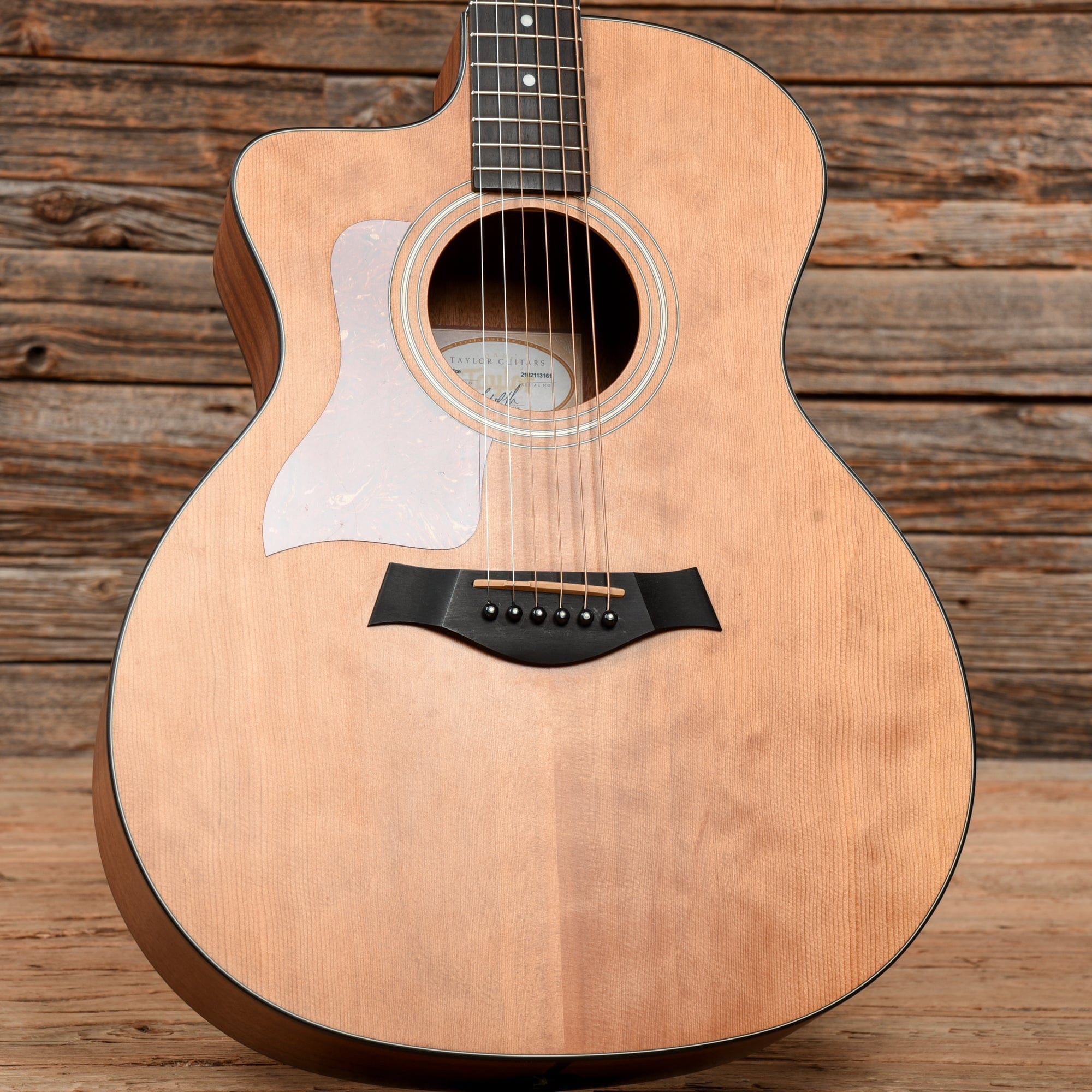 Taylor 114ce Natural 2013 LEFTY Acoustic Guitars / OM and Auditorium