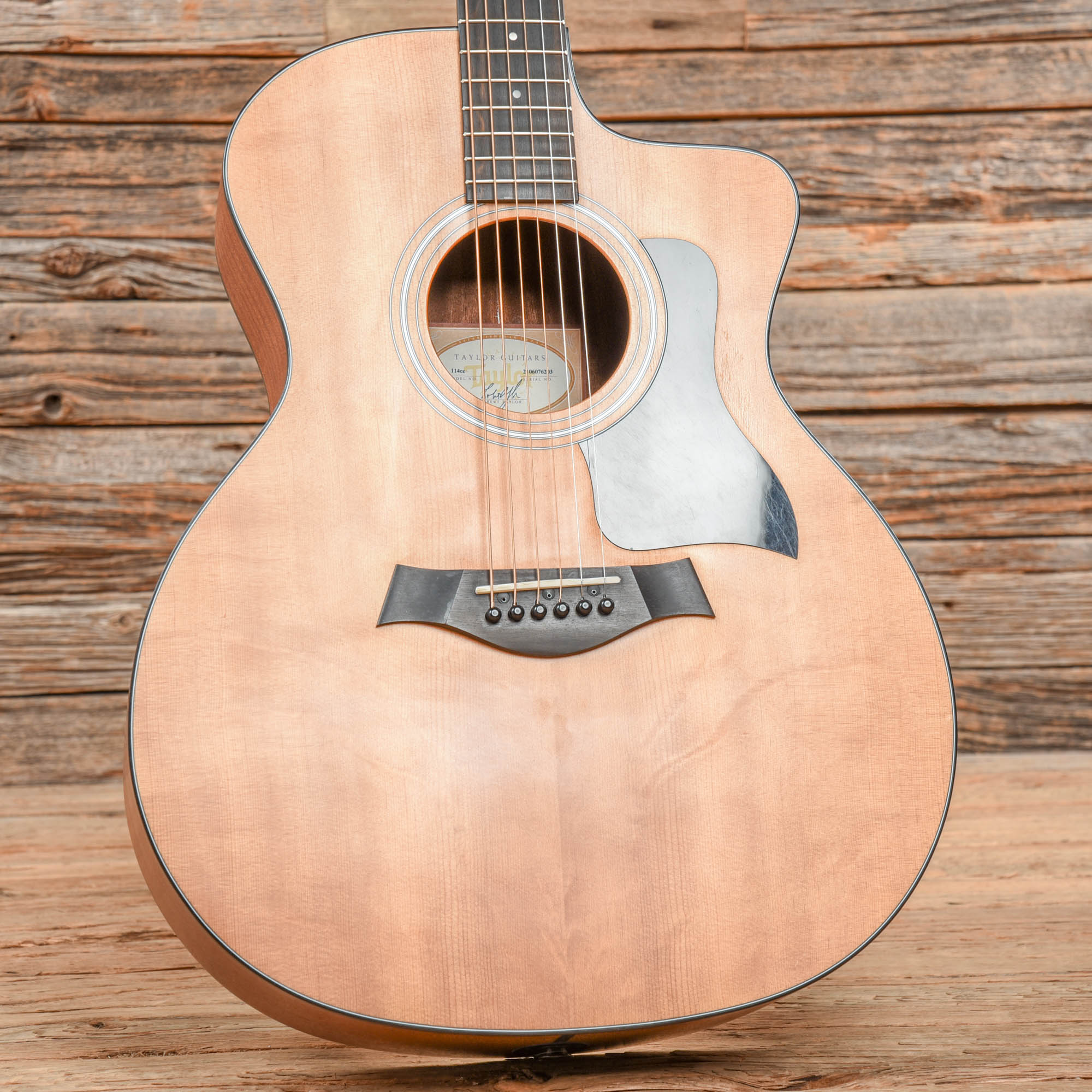 Taylor 114ce Natural 2016 Acoustic Guitars / OM and Auditorium