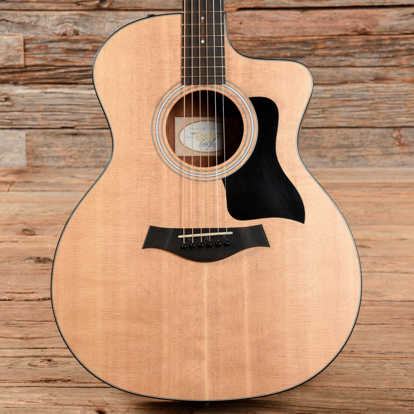 Taylor 114ce Natural 2018 Acoustic Guitars / OM and Auditorium