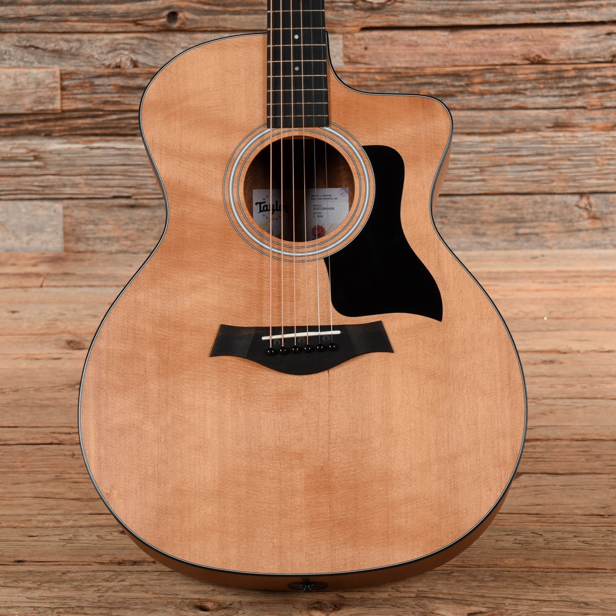 Taylor 114ce Natural 2024 Acoustic Guitars / OM and Auditorium