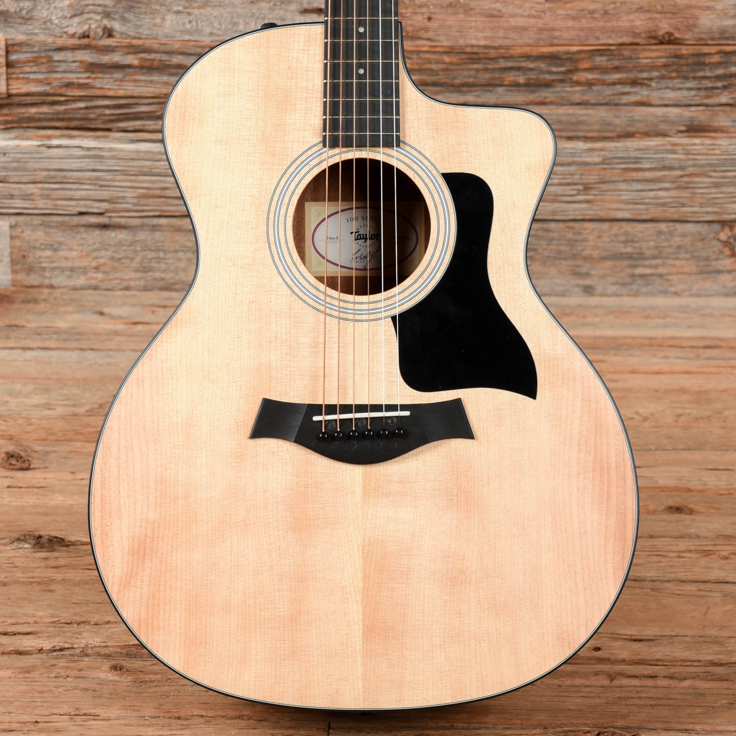 Taylor 114ce-S Natural 2023 Acoustic Guitars / OM and Auditorium