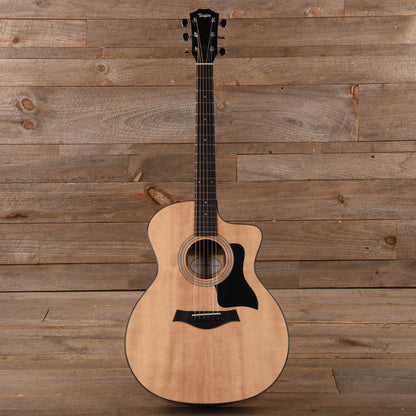 Taylor 114ce Special Edition Grand Auditorium Spruce/Walnut Natural Acoustic Guitars / OM and Auditorium