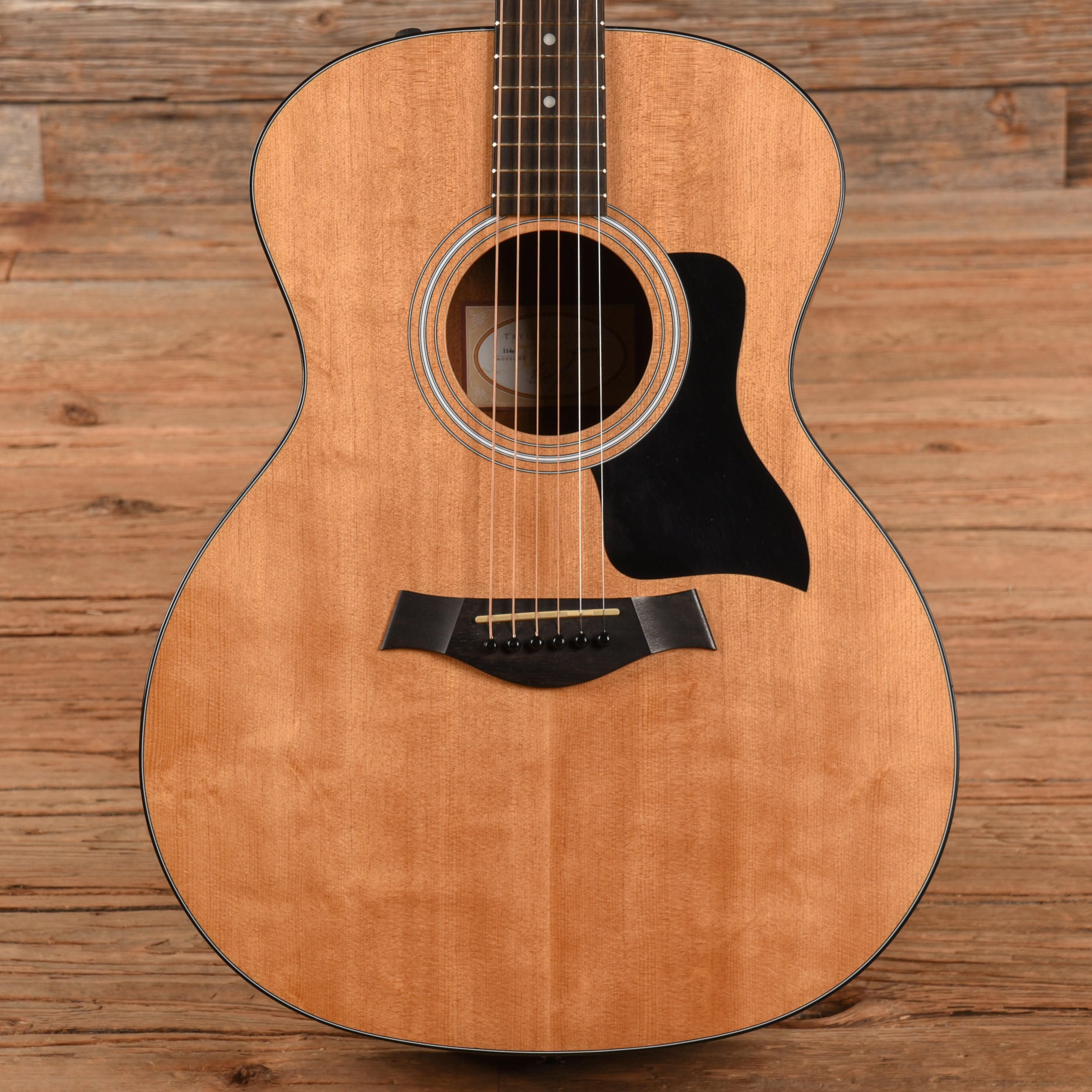 Taylor 114e Natural 2015 Acoustic Guitars / OM and Auditorium