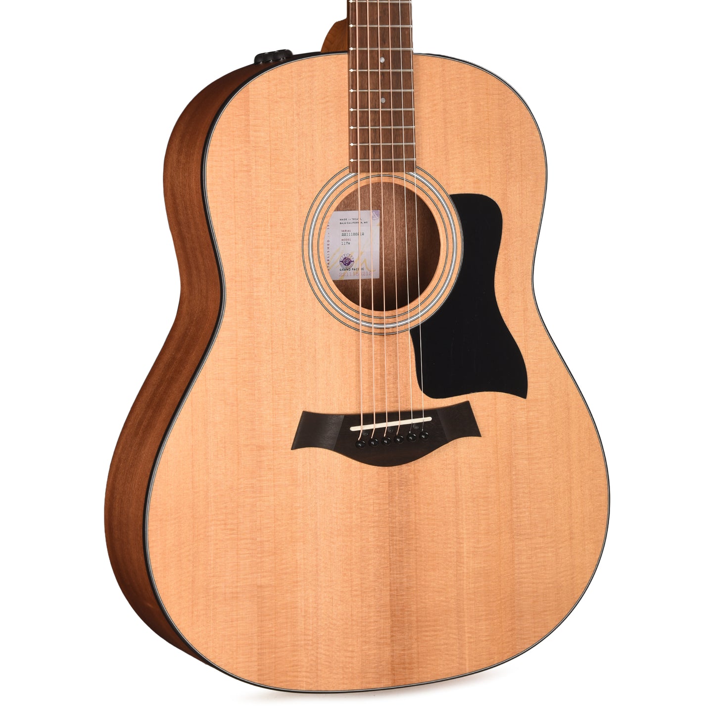 Taylor 117e Grand Pacific Torrefied Sitka/Sapele Natural ES2 Acoustic Guitars / OM and Auditorium