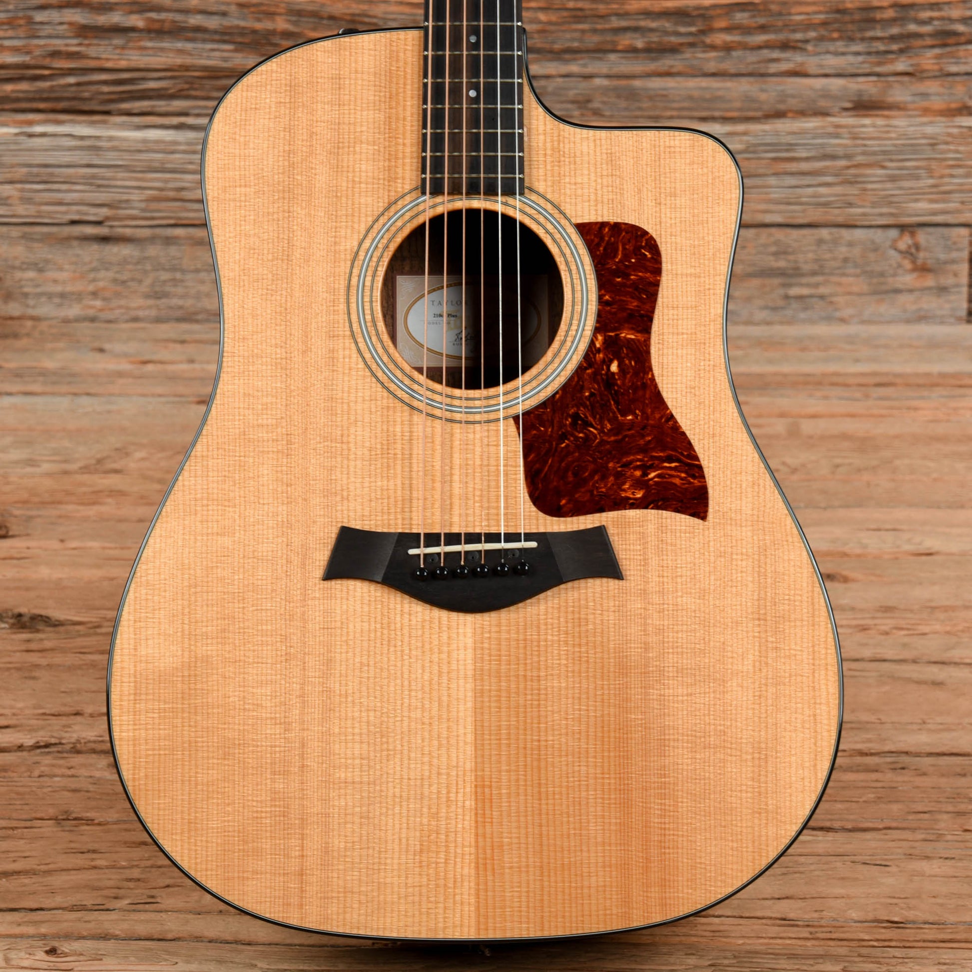 Taylor 210ce Plus Natural 2021 Acoustic Guitars / OM and Auditorium