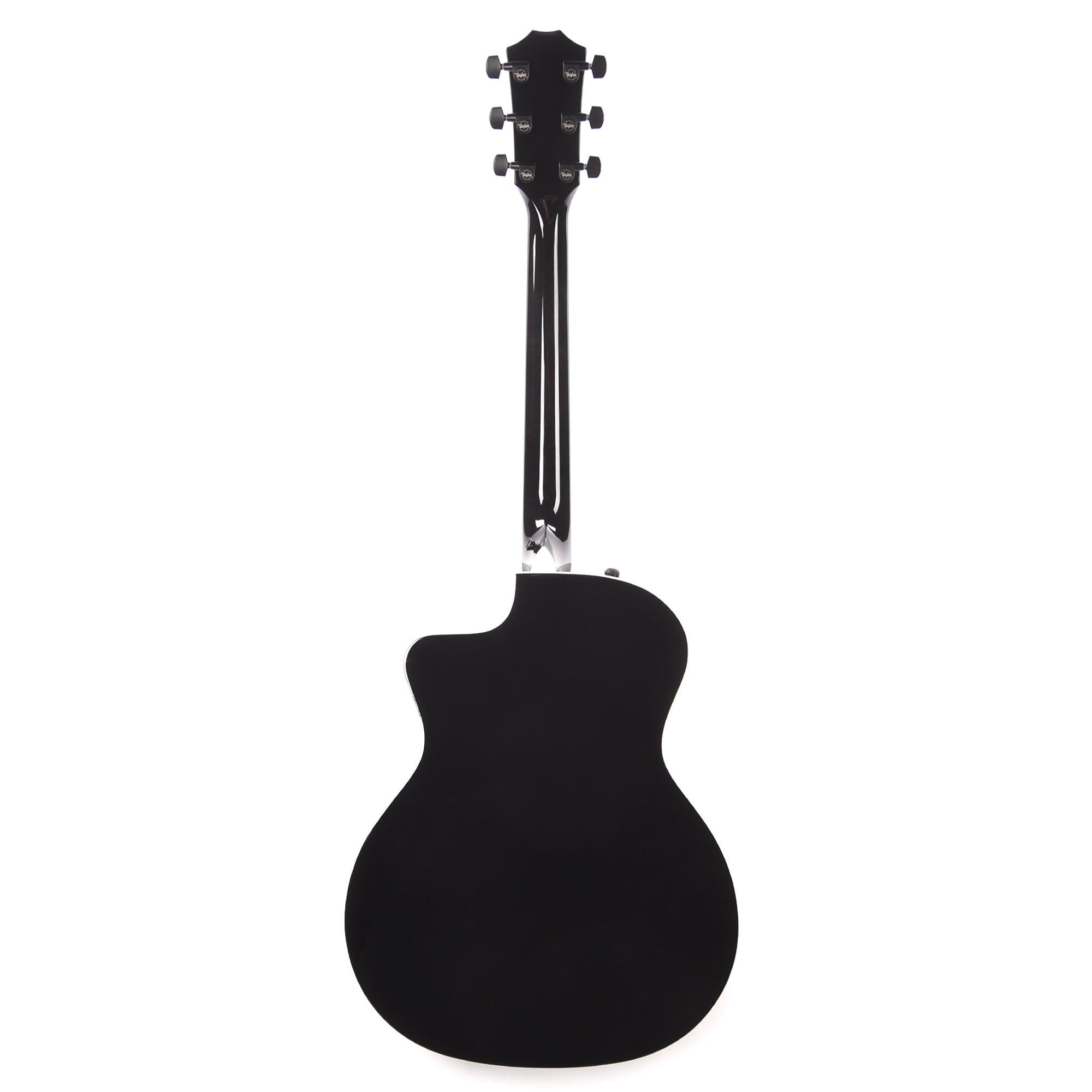 Taylor 214ce-BLK Plus Grand Auditorium Spruce/Big Leaf Maple Black Acoustic Guitars / OM and Auditorium