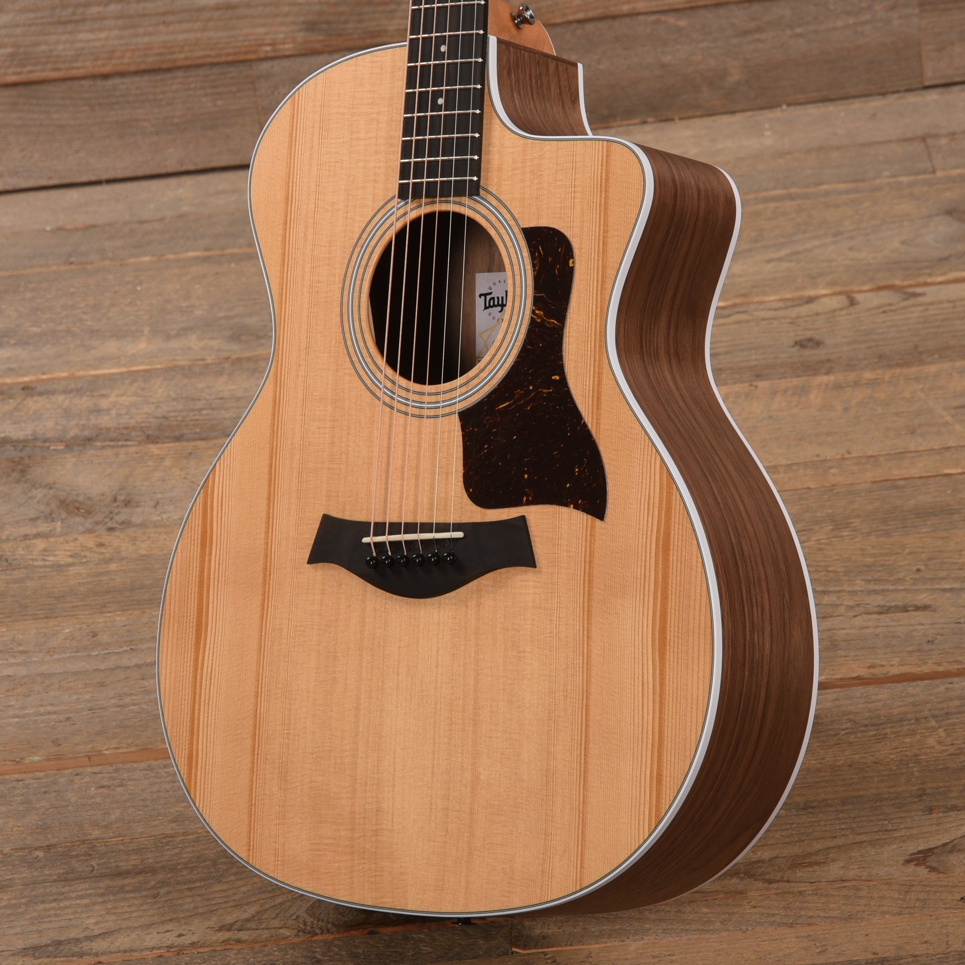 Taylor 214ce Grand Auditorium Spruce/Walnut Natural Acoustic Guitars / OM and Auditorium