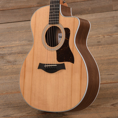 Taylor 214ce Grand Auditorium Spruce/Walnut Natural Acoustic Guitars / OM and Auditorium