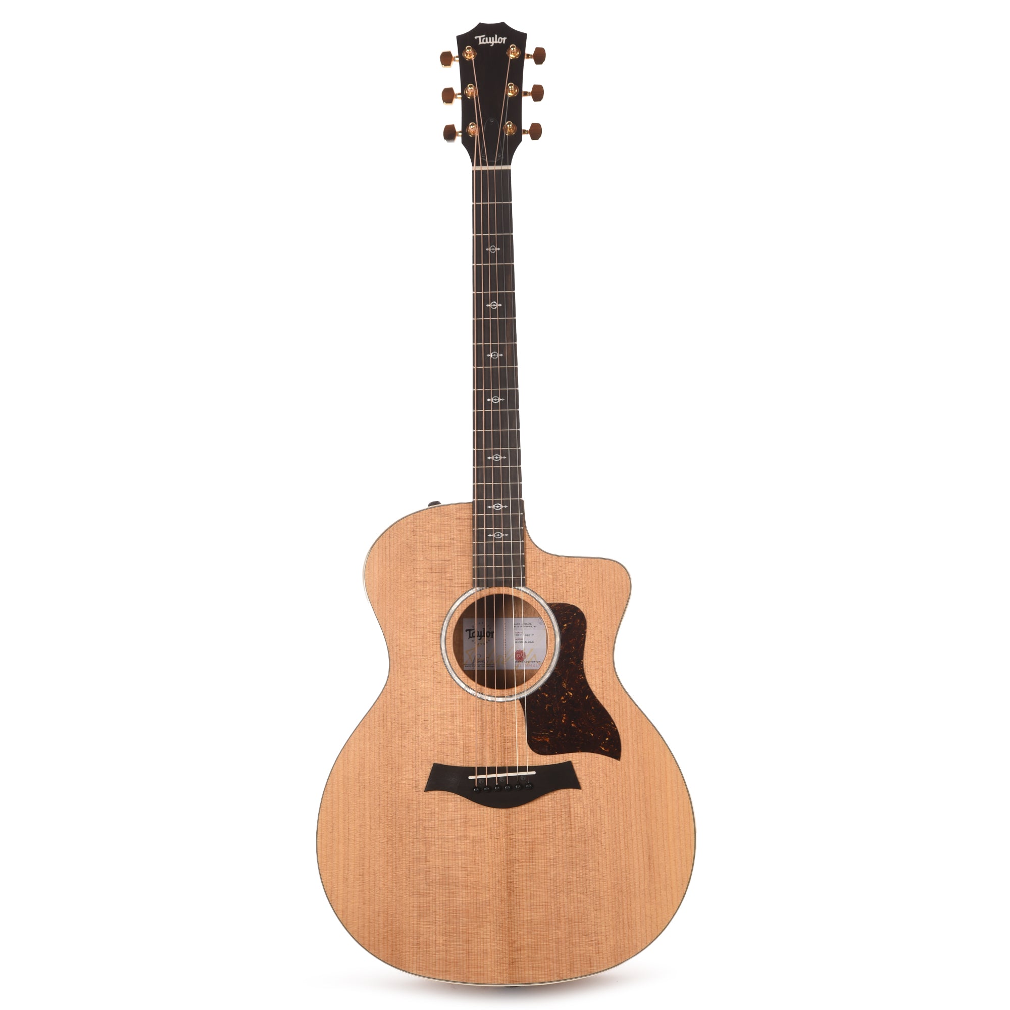Taylor 214ce-K DLX Grand Auditorium Sitka/Koa Natural Acoustic Guitars / OM and Auditorium