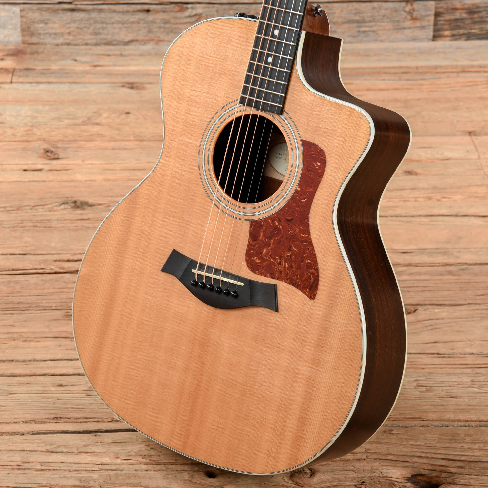 Taylor 214ce Natural 2012 Acoustic Guitars / OM and Auditorium