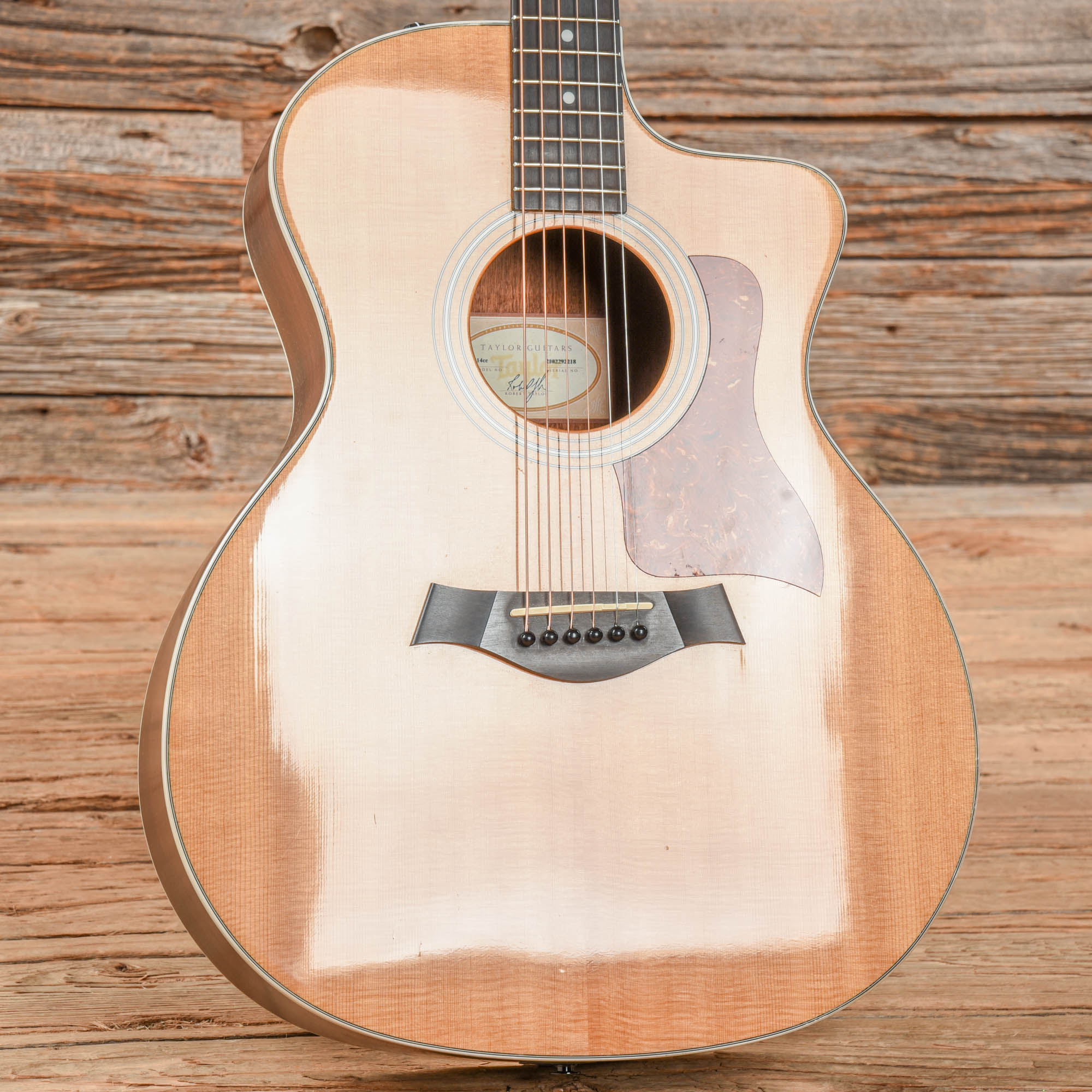 Taylor 214ce Natural 2012 Acoustic Guitars / OM and Auditorium