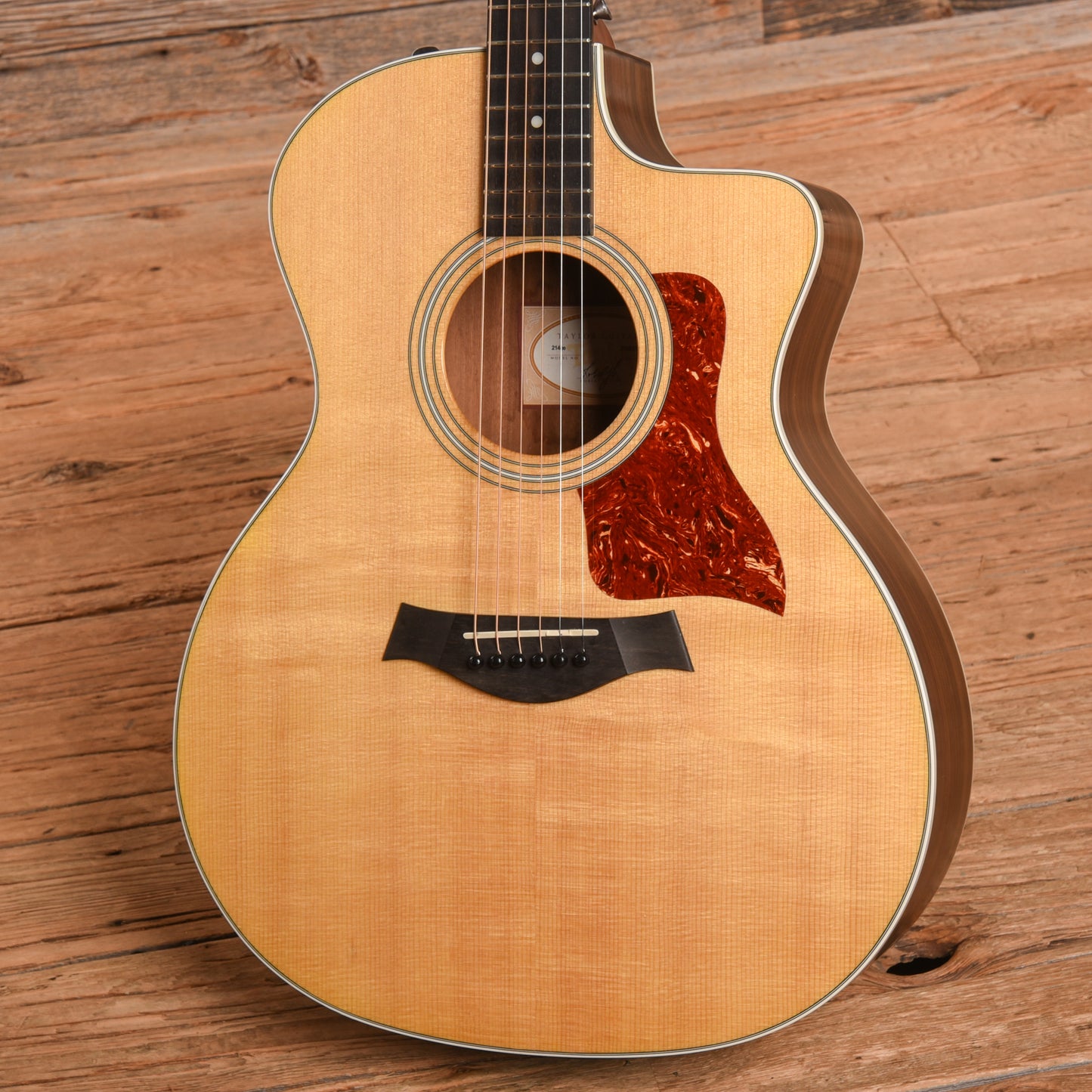 Taylor 214ce Natural 2013 Acoustic Guitars / OM and Auditorium