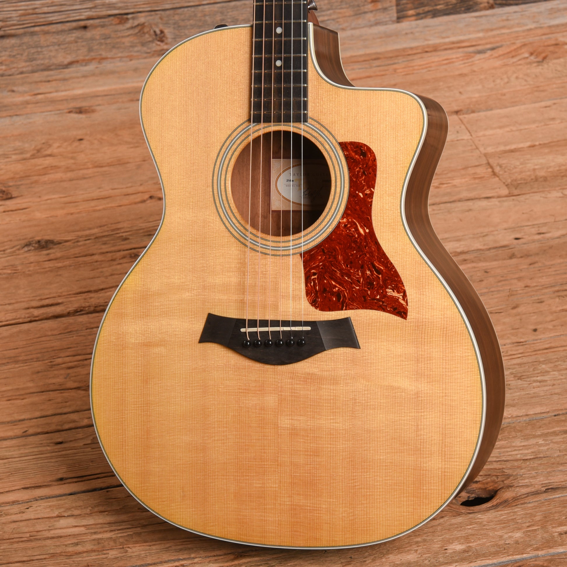 Taylor 214ce Natural 2013 Acoustic Guitars / OM and Auditorium