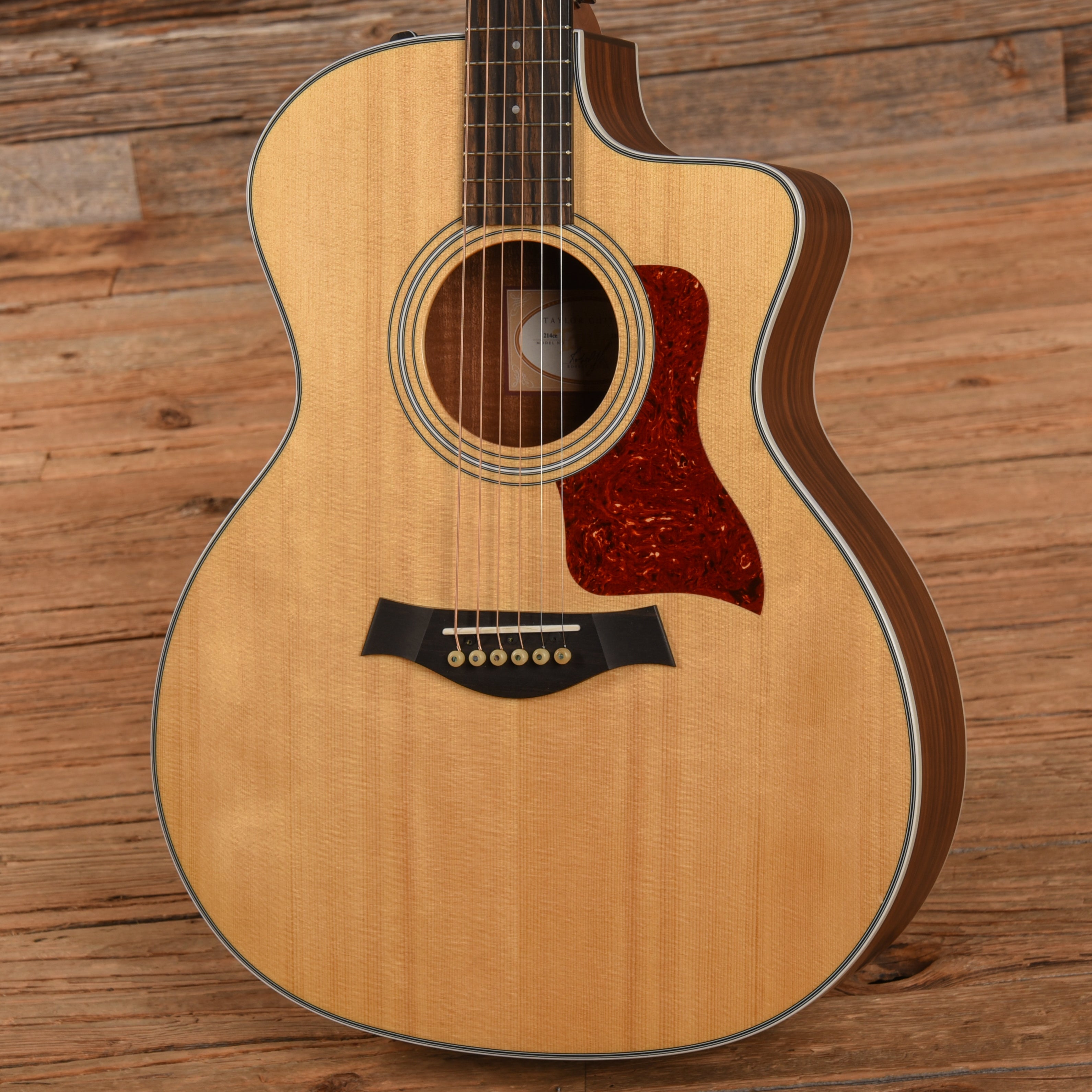 Taylor 214ce Natural 2016 Acoustic Guitars / OM and Auditorium