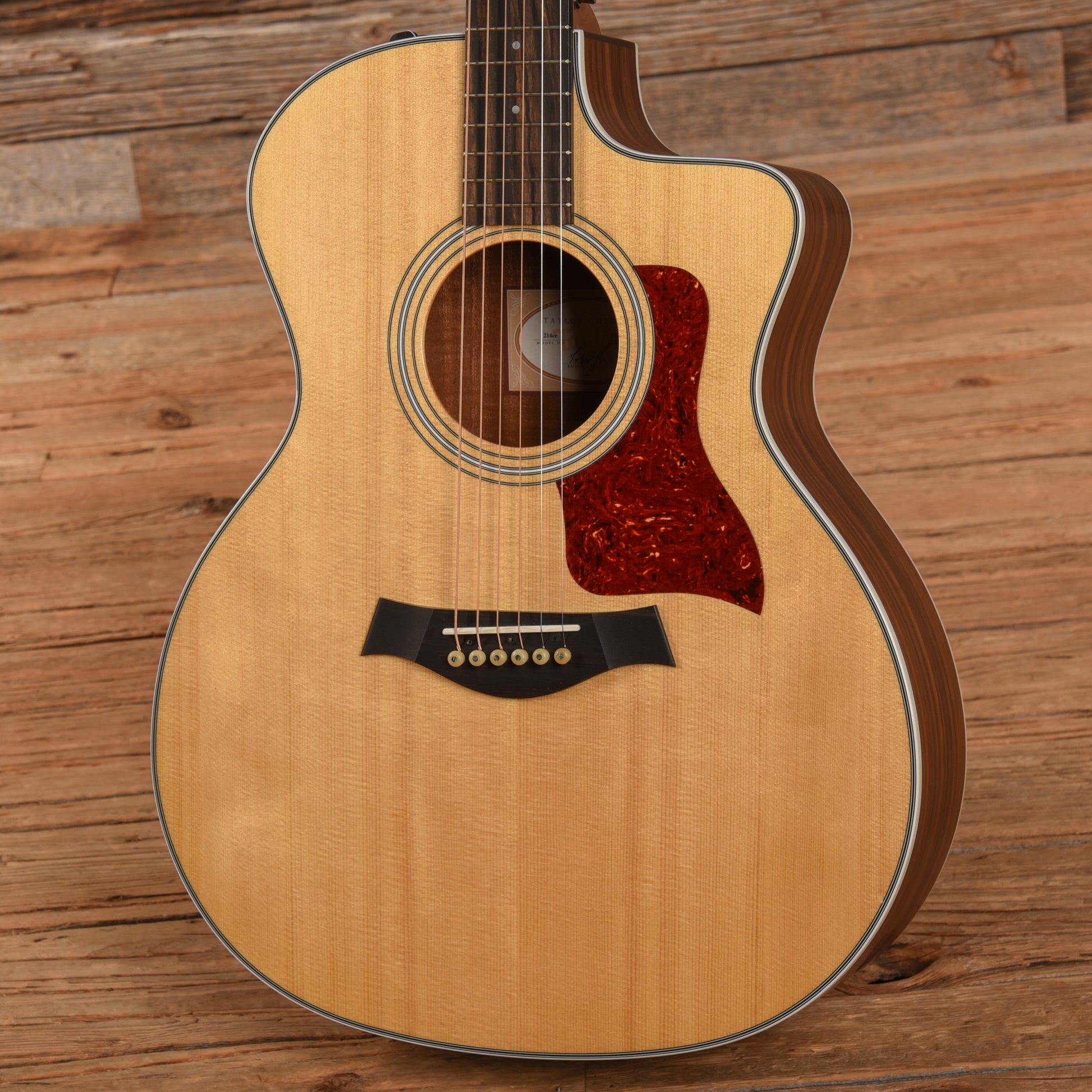 Taylor 214ce Natural 2016 Acoustic Guitars / OM and Auditorium