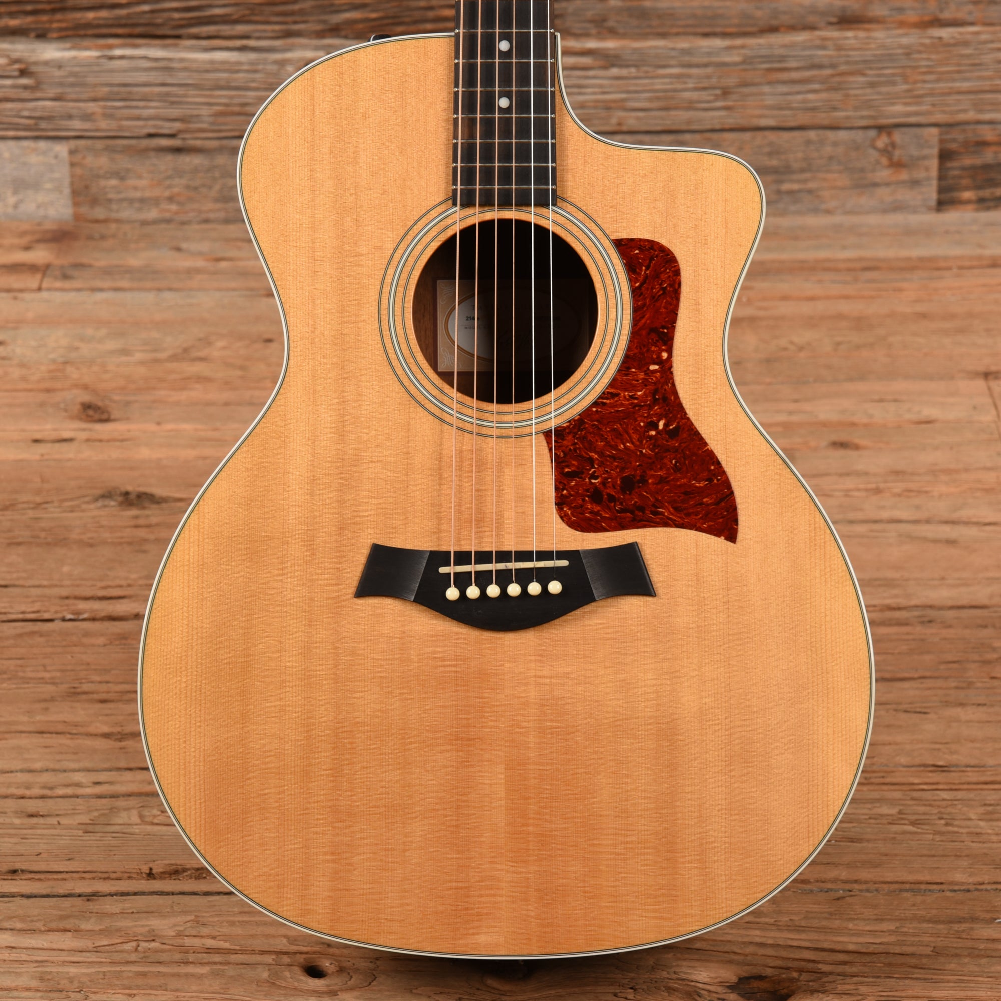 Taylor 214ce Natural 2017 Acoustic Guitars / OM and Auditorium