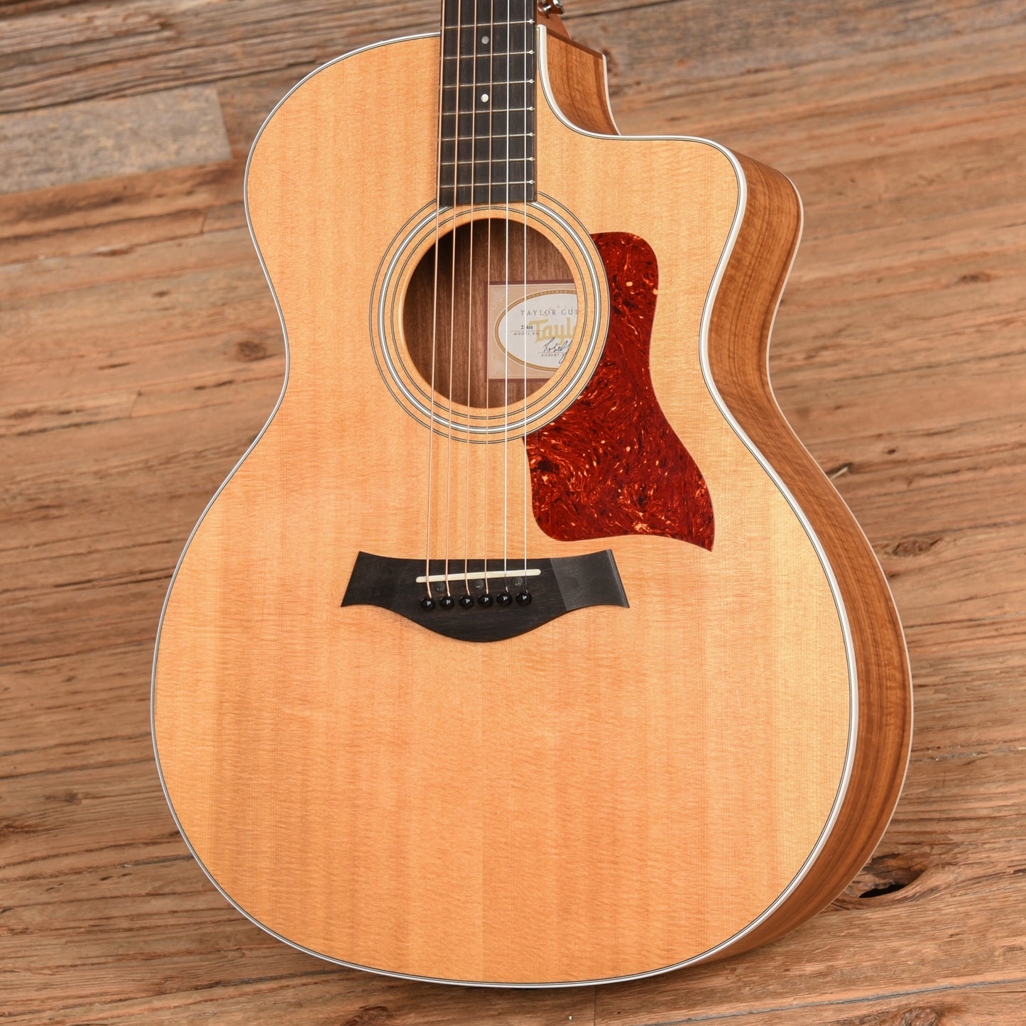 Taylor 214ce Natural 2018 Acoustic Guitars / OM and Auditorium