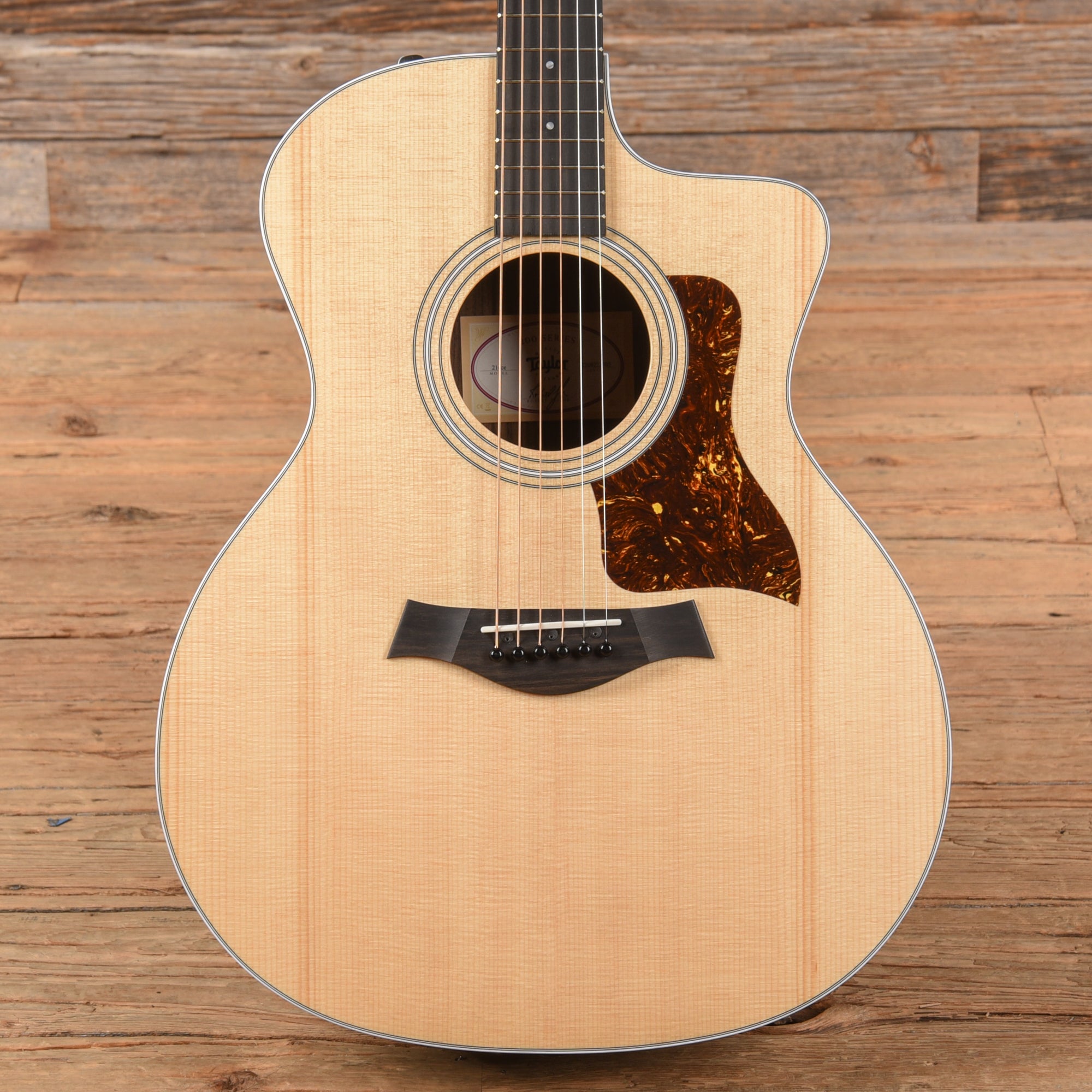 Taylor 214ce Natural 2023 Acoustic Guitars / OM and Auditorium