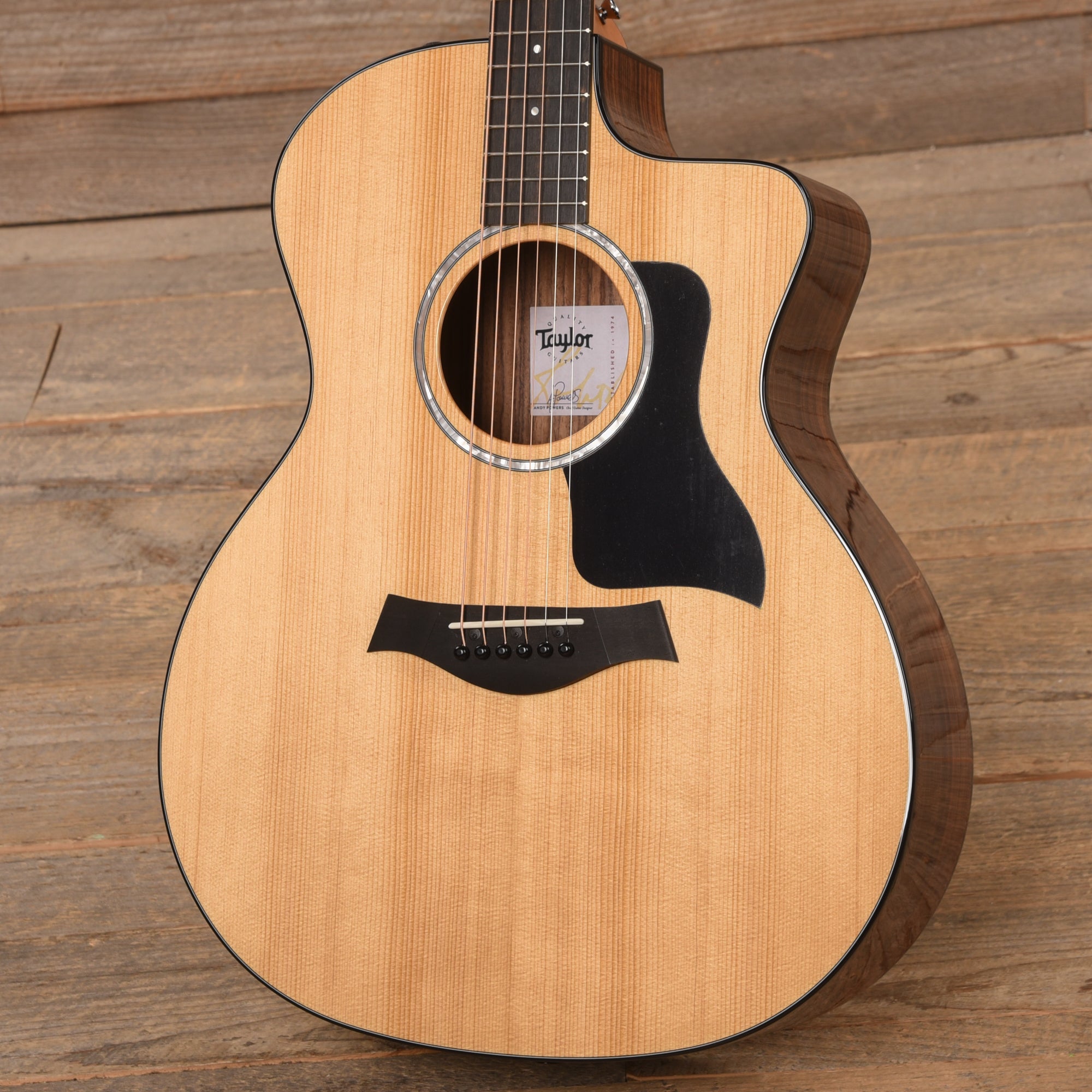 Taylor 214ce Plus Grand Auditorium Spruce/Rosewood Natural ES-2 Acoustic Guitars / OM and Auditorium