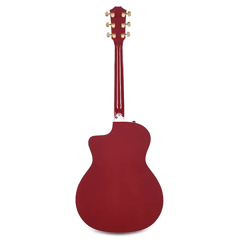 Taylor 214ce-RED Deluxe Grand Auditorium Sitka/Maple Red ES2 Acoustic Guitars / OM and Auditorium