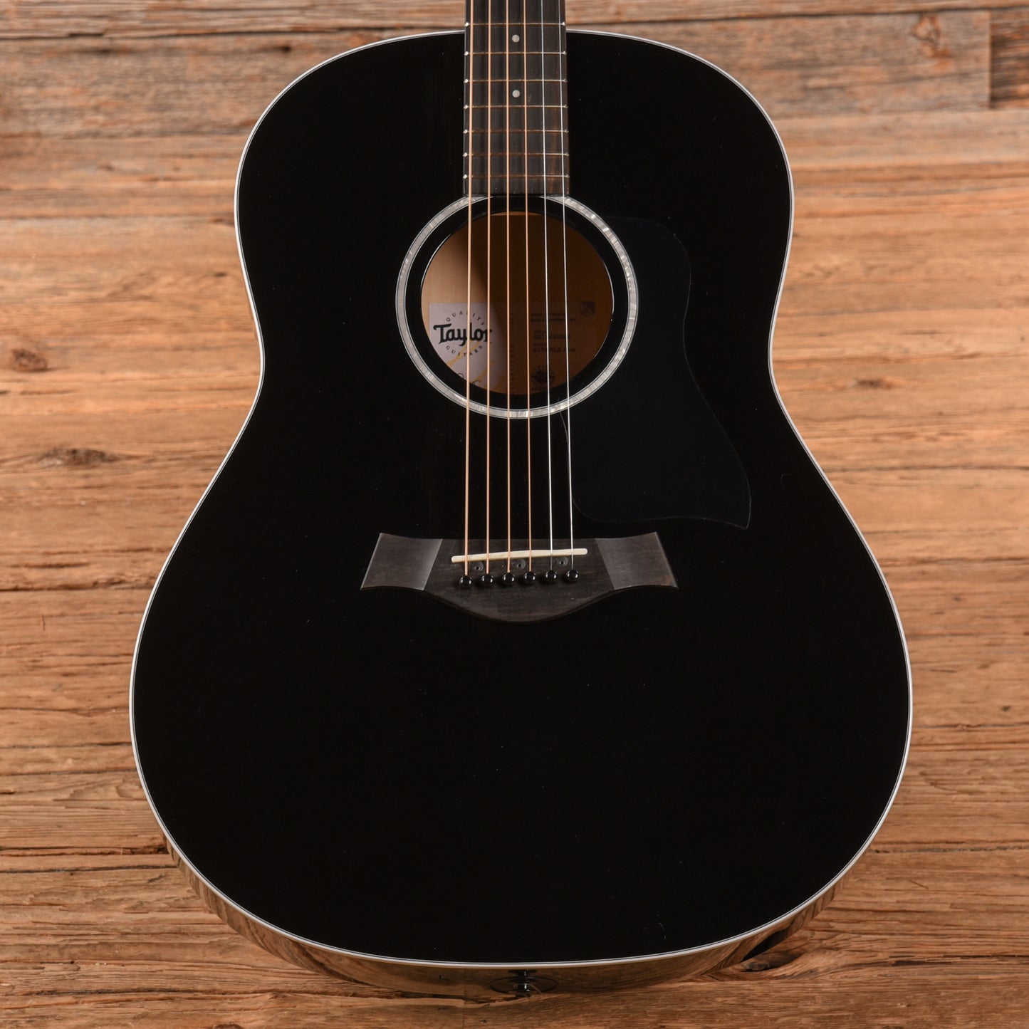 Taylor 217e BLK-Plus Black 2023 Acoustic Guitars / OM and Auditorium