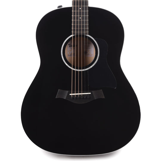 Taylor 217e-BLK Plus Grand Pacific Spruce/Big Leaf Maple Black Acoustic Guitars / OM and Auditorium