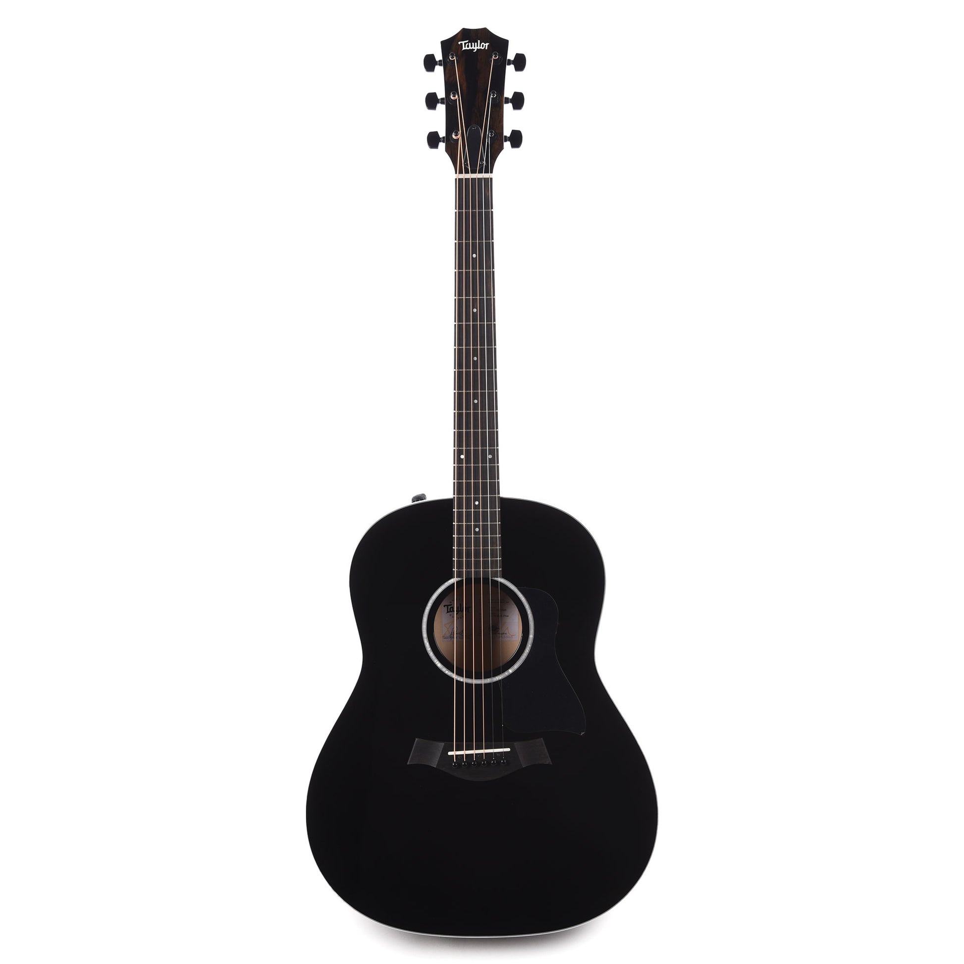 Taylor 217e-BLK Plus Grand Pacific Spruce/Big Leaf Maple Black Acoustic Guitars / OM and Auditorium