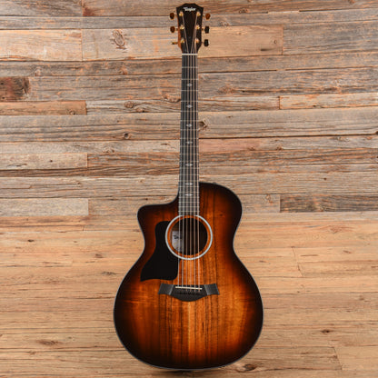 Taylor 224ce-DLX Sunburst 2023 LEFTY Acoustic Guitars / OM and Auditorium