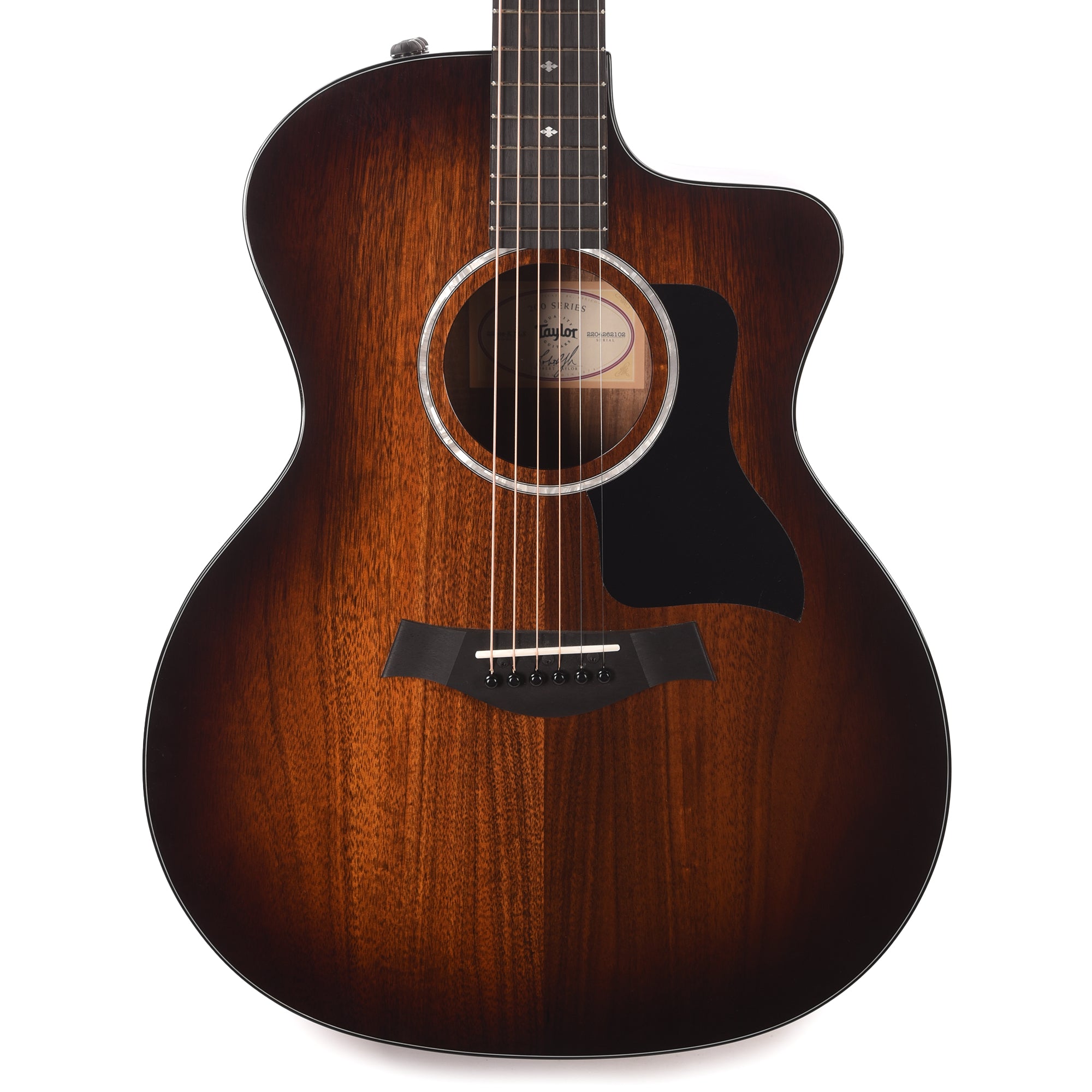 Taylor 224ce-K Deluxe Grand Auditorium Koa Shaded Edgeburst ES2 Factory B-Stock Acoustic Guitars / OM and Auditorium
