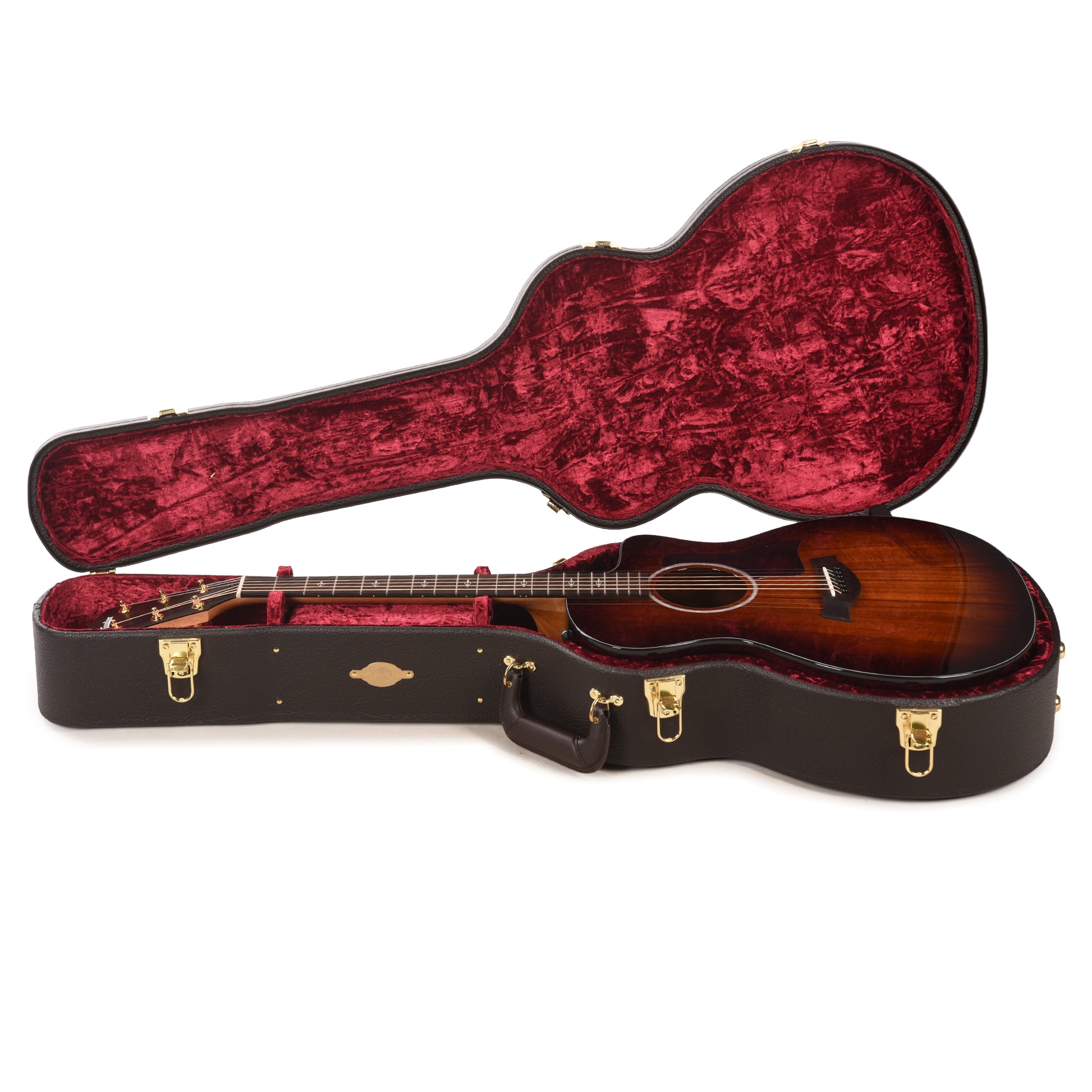 Taylor 224ce-K DLX Grand Auditorium Hawaiian Koa Shaded Edgburst ES2 Acoustic Guitars / OM and Auditorium