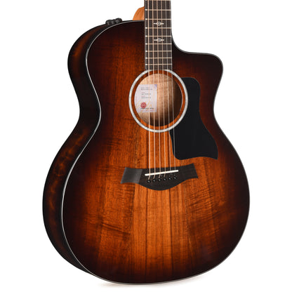 Taylor 224ce-K DLX Grand Auditorium Hawaiian Koa Shaded Edgburst ES2 Acoustic Guitars / OM and Auditorium