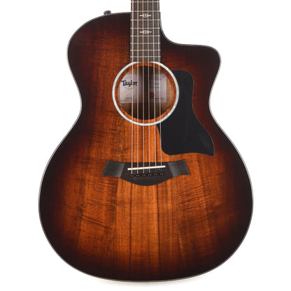 Taylor 224ce-K DLX Grand Auditorium Hawaiian Koa Shaded Edgburst ES2 Acoustic Guitars / OM and Auditorium