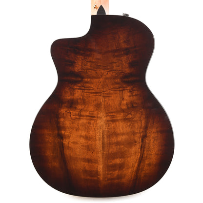 Taylor 224ce-K DLX Grand Auditorium Hawaiian Koa Shaded Edgburst ES2 Acoustic Guitars / OM and Auditorium