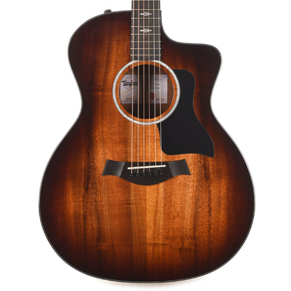 Taylor 224ce-K DLX Grand Auditorium Hawaiian Koa Shaded Edgburst ES2 Acoustic Guitars / OM and Auditorium