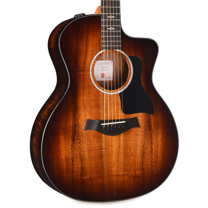 Taylor 224ce-K DLX Grand Auditorium Hawaiian Koa Shaded Edgburst ES2 Acoustic Guitars / OM and Auditorium