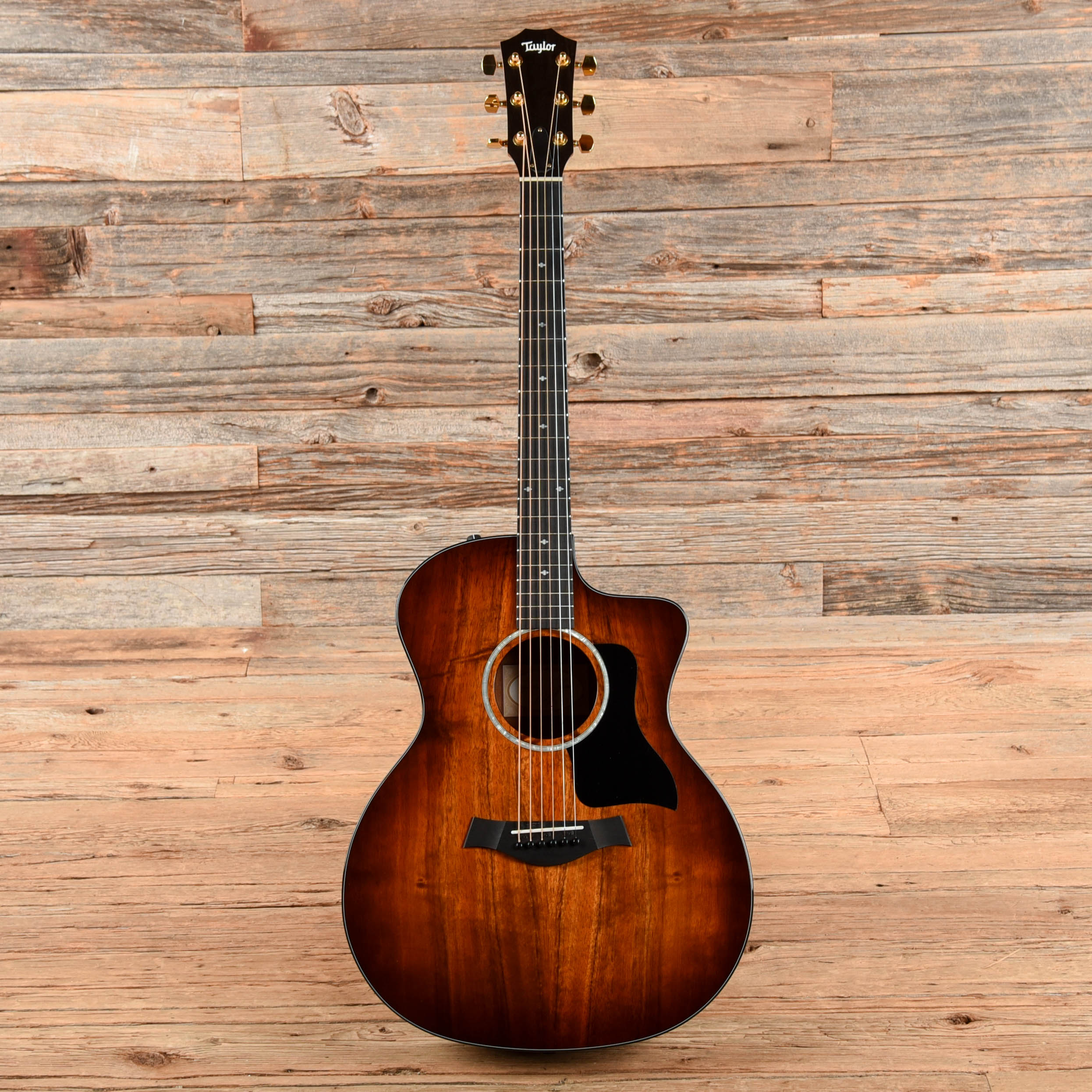 Taylor 224ce-K DLX Koa Grand Auditorium Sunburst 2020 Acoustic Guitars / OM and Auditorium