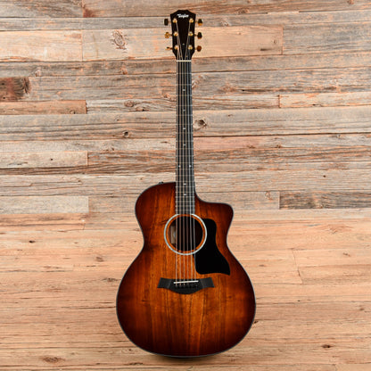 Taylor 224ce-K DLX Koa Grand Auditorium Sunburst 2020 Acoustic Guitars / OM and Auditorium